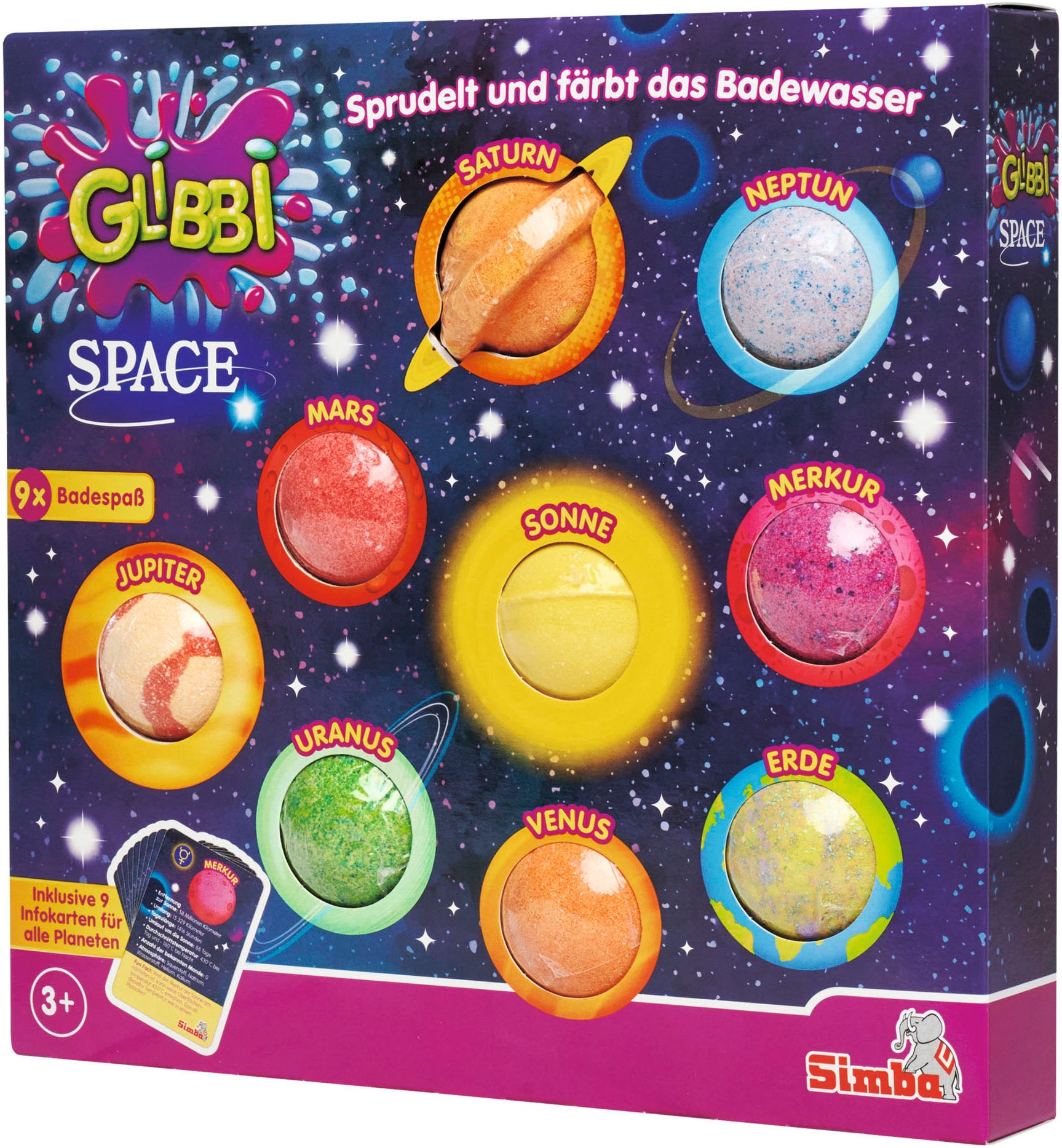 SIMBA Badespielzeug »Glibbi Space«, Made in Europe