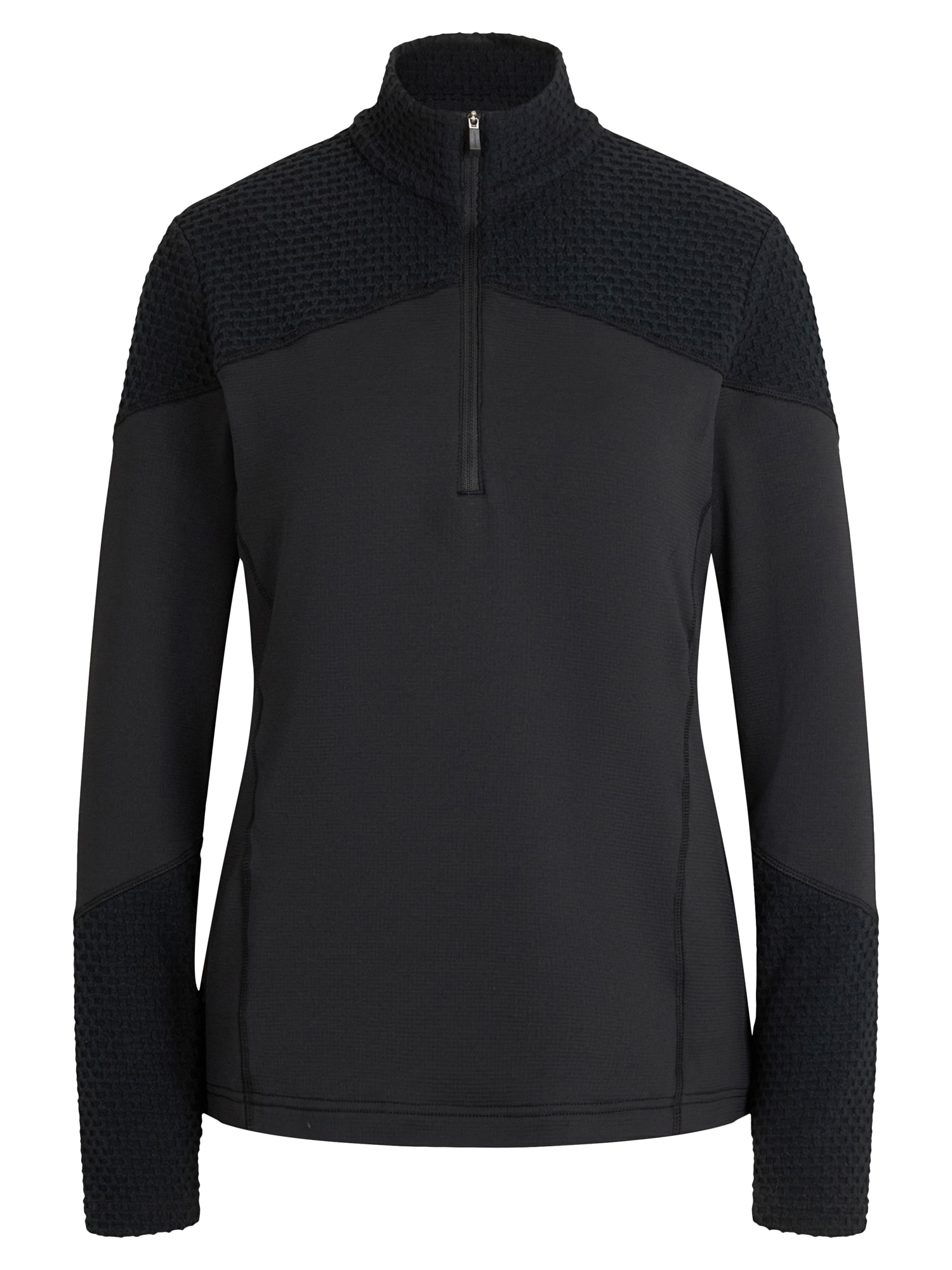 Ziener Sweatshirt »JADORA-Z DAMEN«, warm, elastisch, halber Front-Reißverschluss
