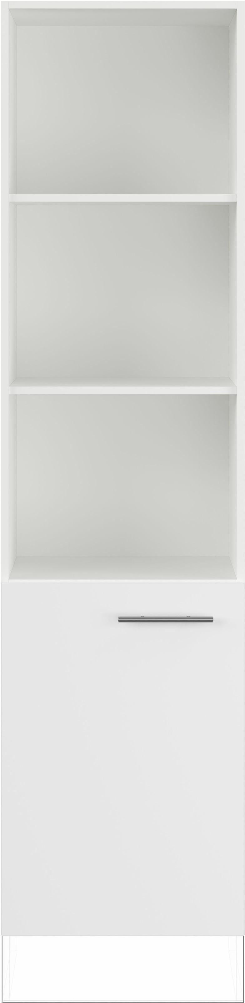 IMPULS KÜCHEN Seitenschrank »"Valencia", Breite/Höhe: 50/190,7 cm«, vormontiert, mit Drehtür, mit verstellbaren Fachböden