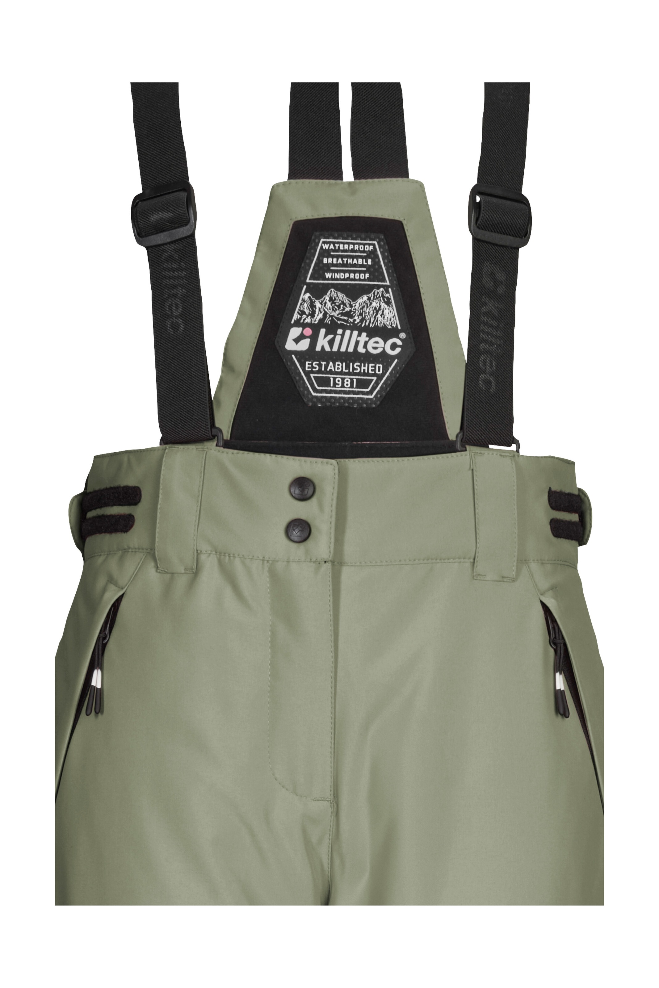 Killtec Skihose »KSW 213 GRLS SKI PNTS«, Wasserdichte, atmungsaktive Skihose mit verstellbarer Taille