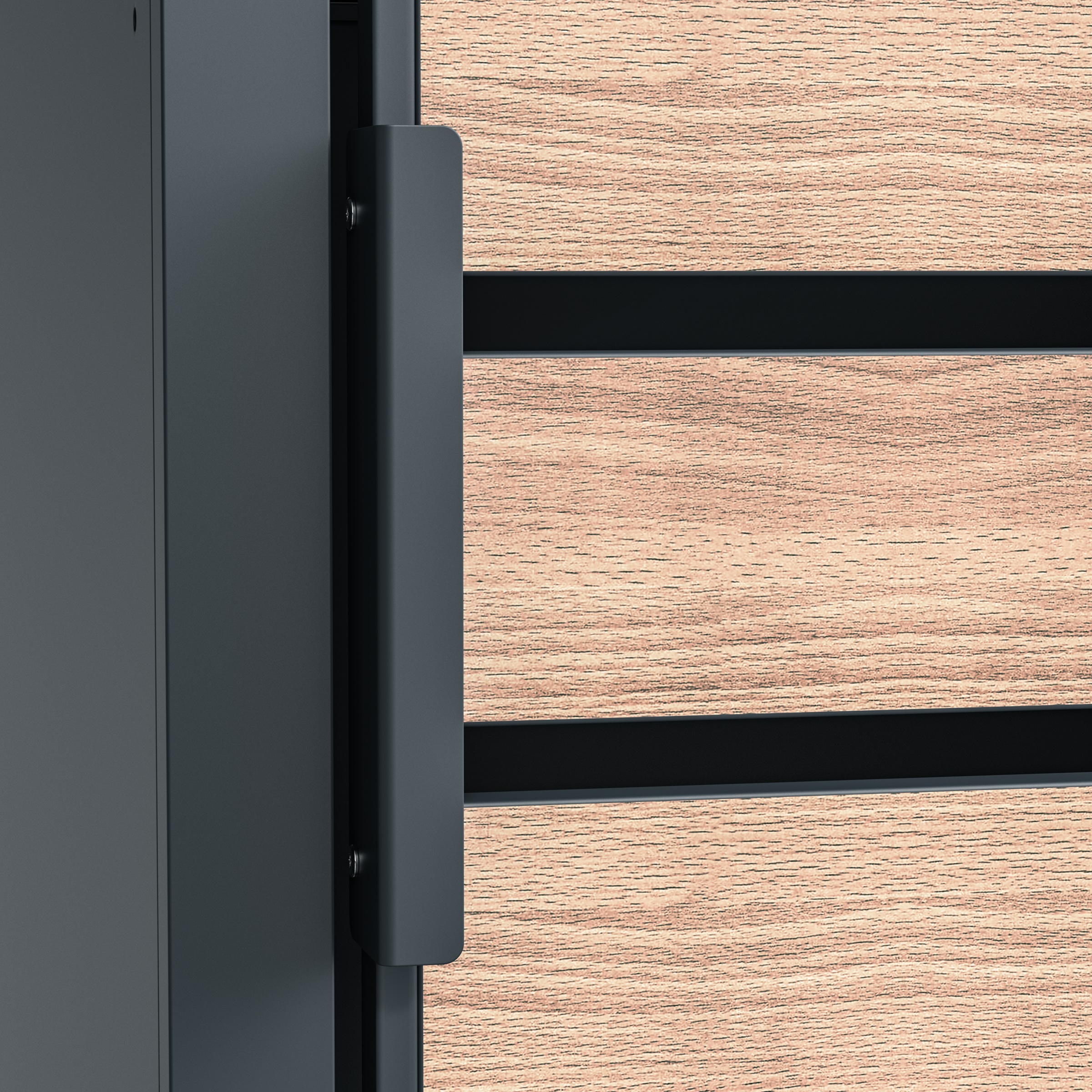 WESTMANN Mülltonnenbox »Lacina« Platz für 1 Mülltonne 240 L, BxHxT: 68x80x116 cm