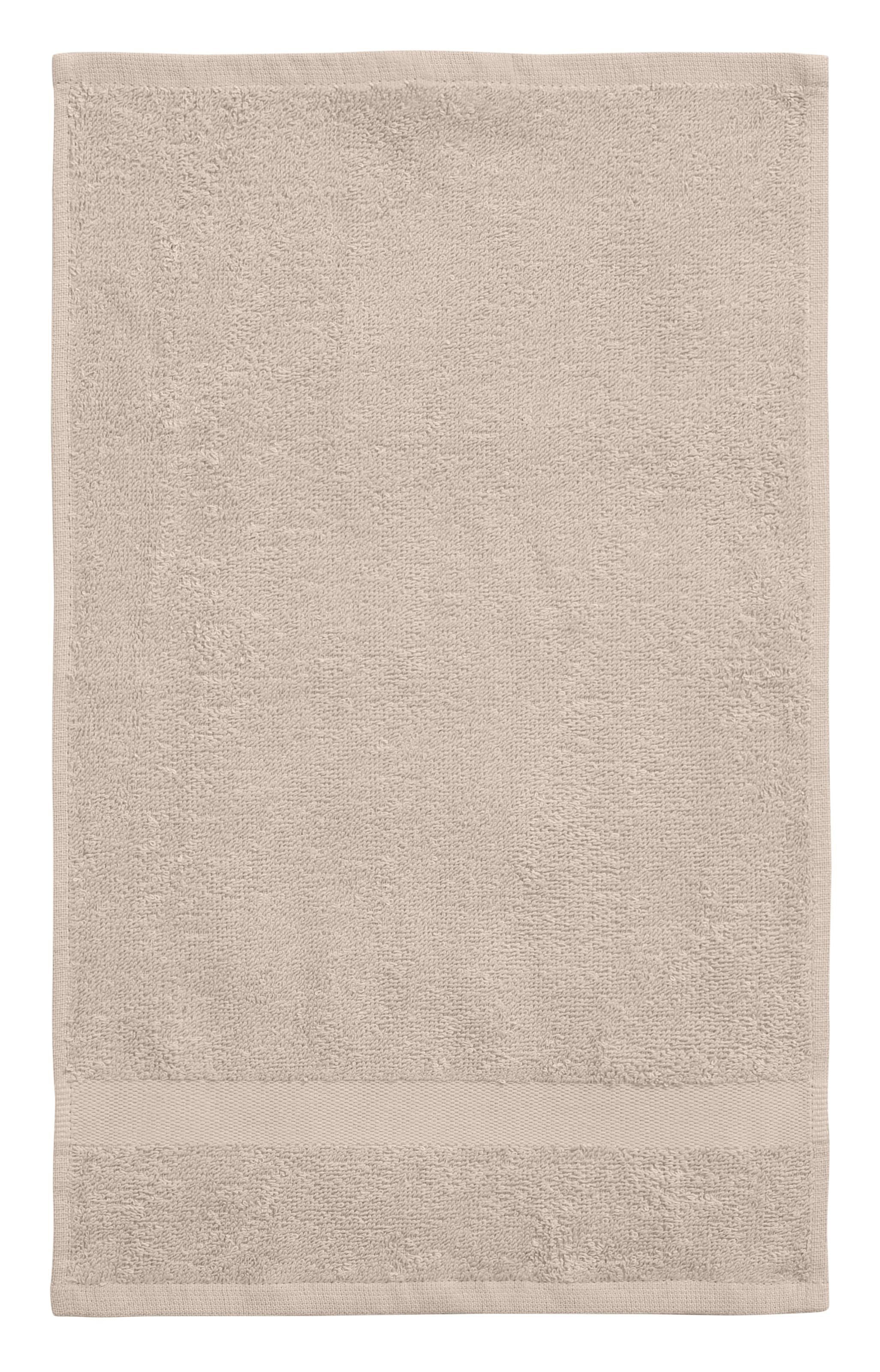 my home Gästehandtücher »Vanessa, als Set und Serie erhältlich, 8 Gästehandtücher, 30x50cm« Handtücher mit Bordüre, 100% Baumwolle, einfarbig, weich