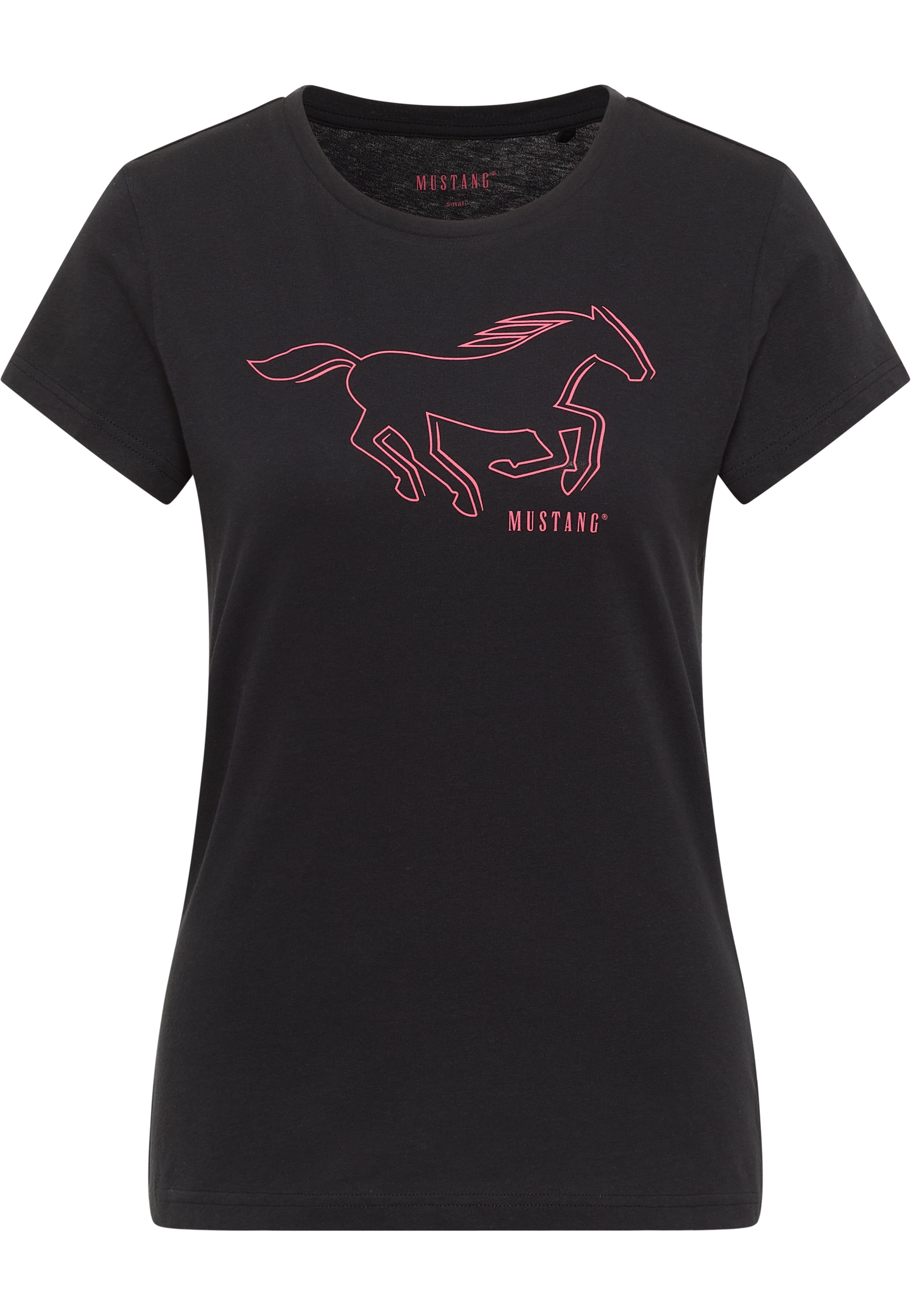MUSTANG Kurzarmshirt »Damen Style Loa«