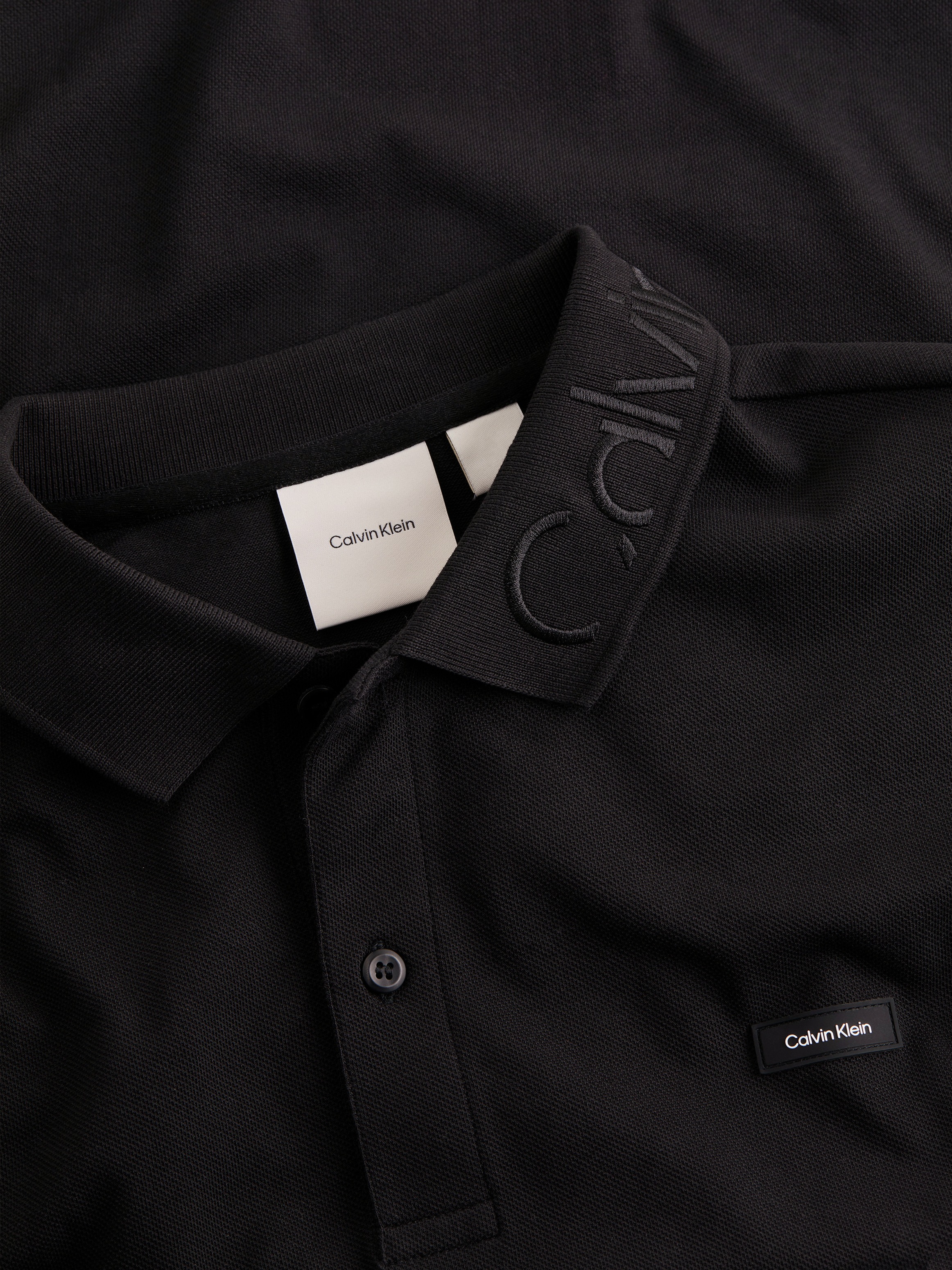 Calvin Klein Big&Tall Poloshirt »BT_STRETCH PIQUE LOGO CLLR POLO«, in großen Größen