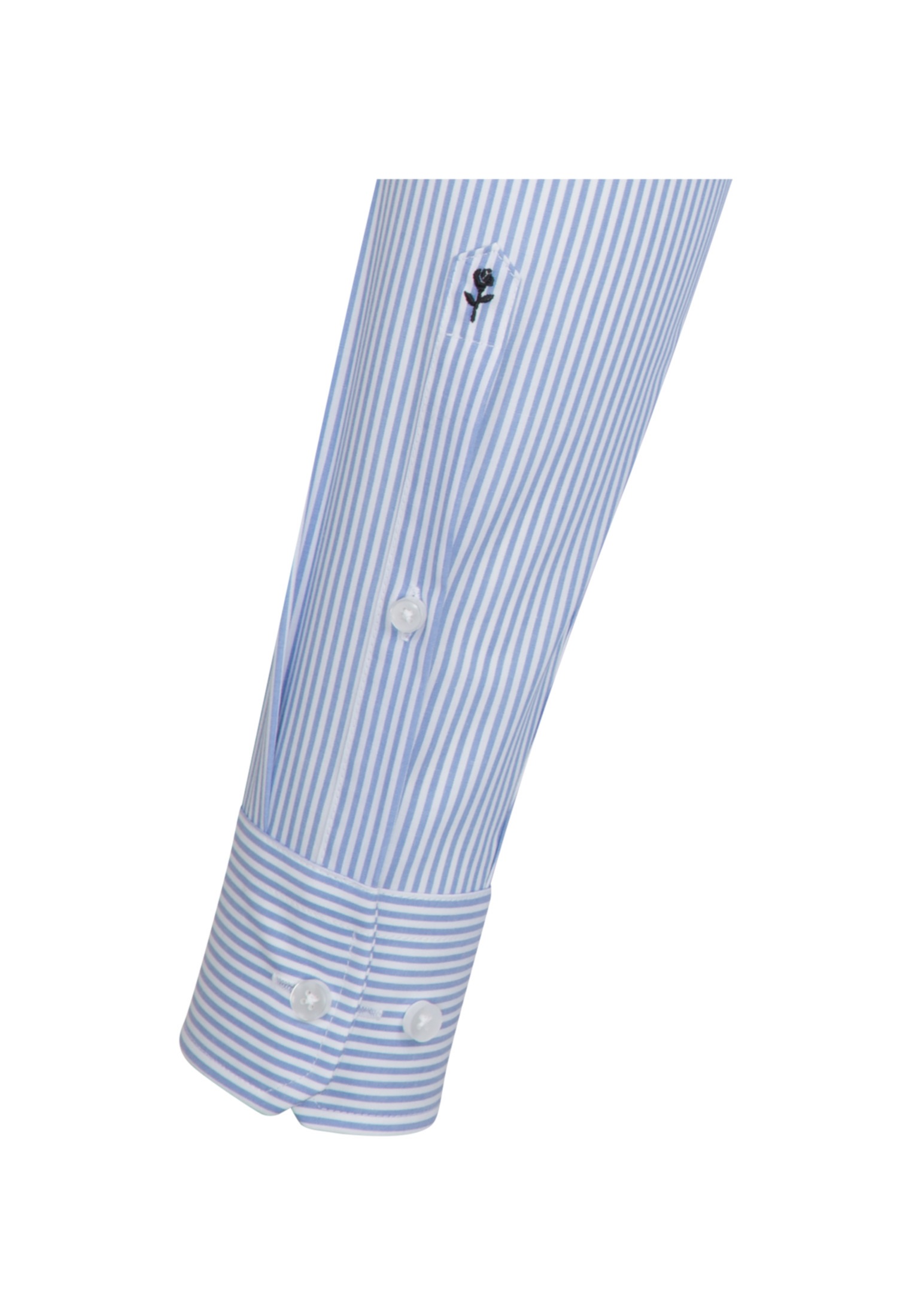 seidensticker Businesshemd »Slim« Slim 1/1 Kentkragen Streifen