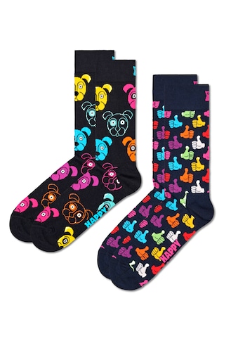 Happy Socks Socken »Classic Dog Socks«, (Packung, 2 Paar)