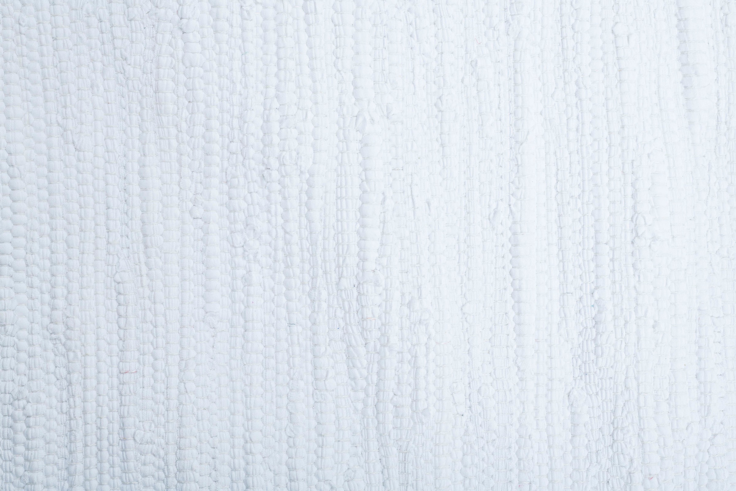 bei Baumwolle, OTTO »Happy Teppich mit handgewebt, Handweb THEKO reine Fransen Cotton«, Teppich, rechteckig, Flachgewebe, online