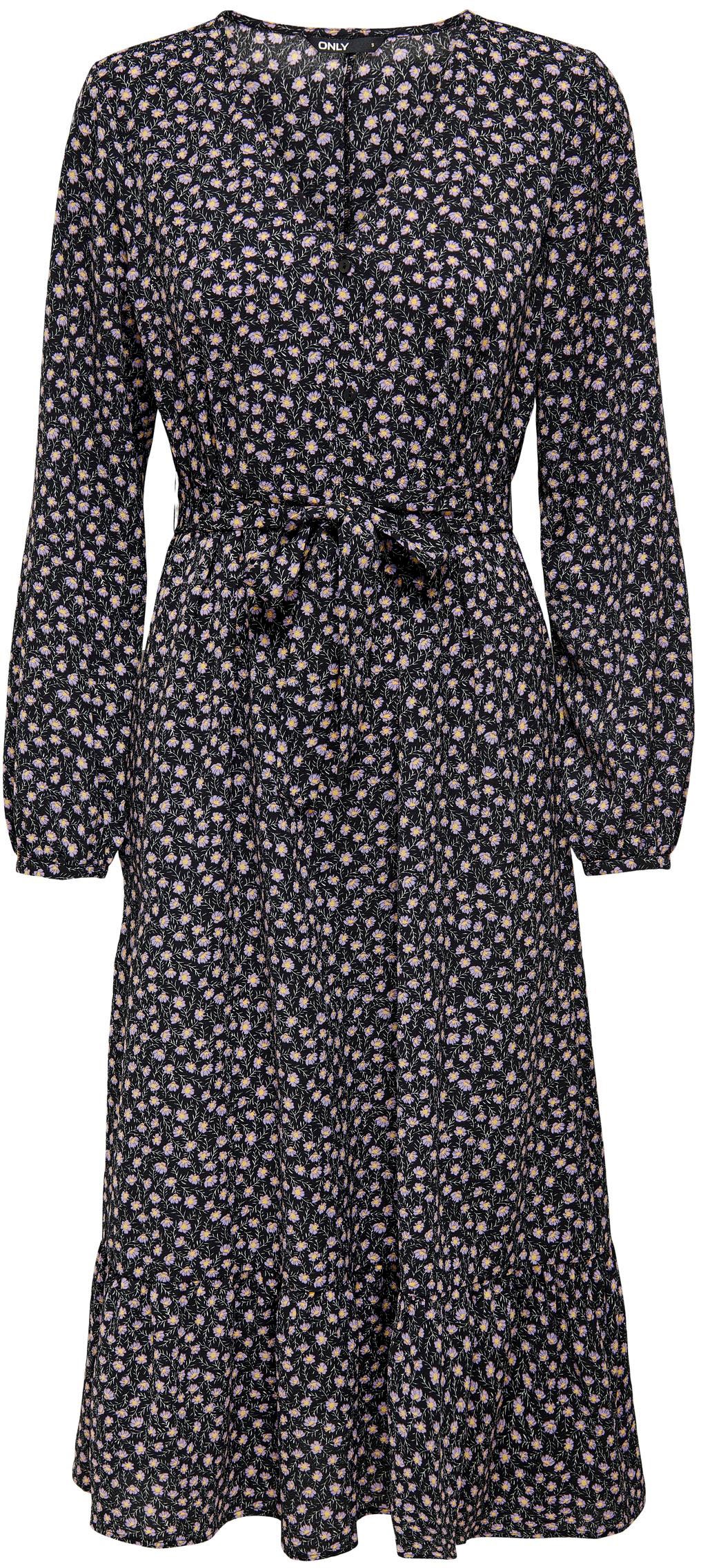 Only Druckkleid »ONLNOVA LIFE L/S AMY LONG DRESS«