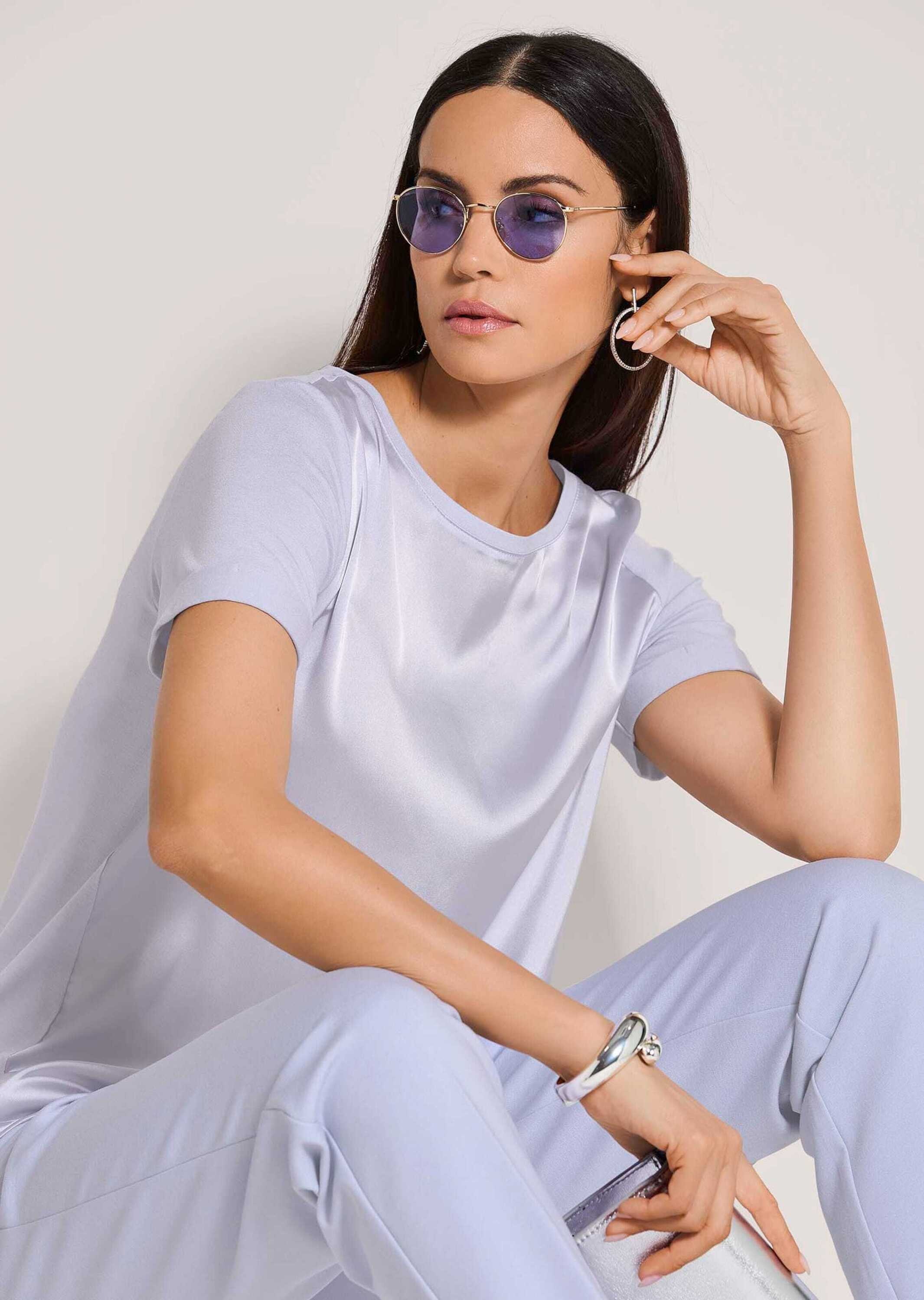 MADELEINE Shirtbluse »Blusenshirt Blusen-Shirt mit kurzen Ärmeln«