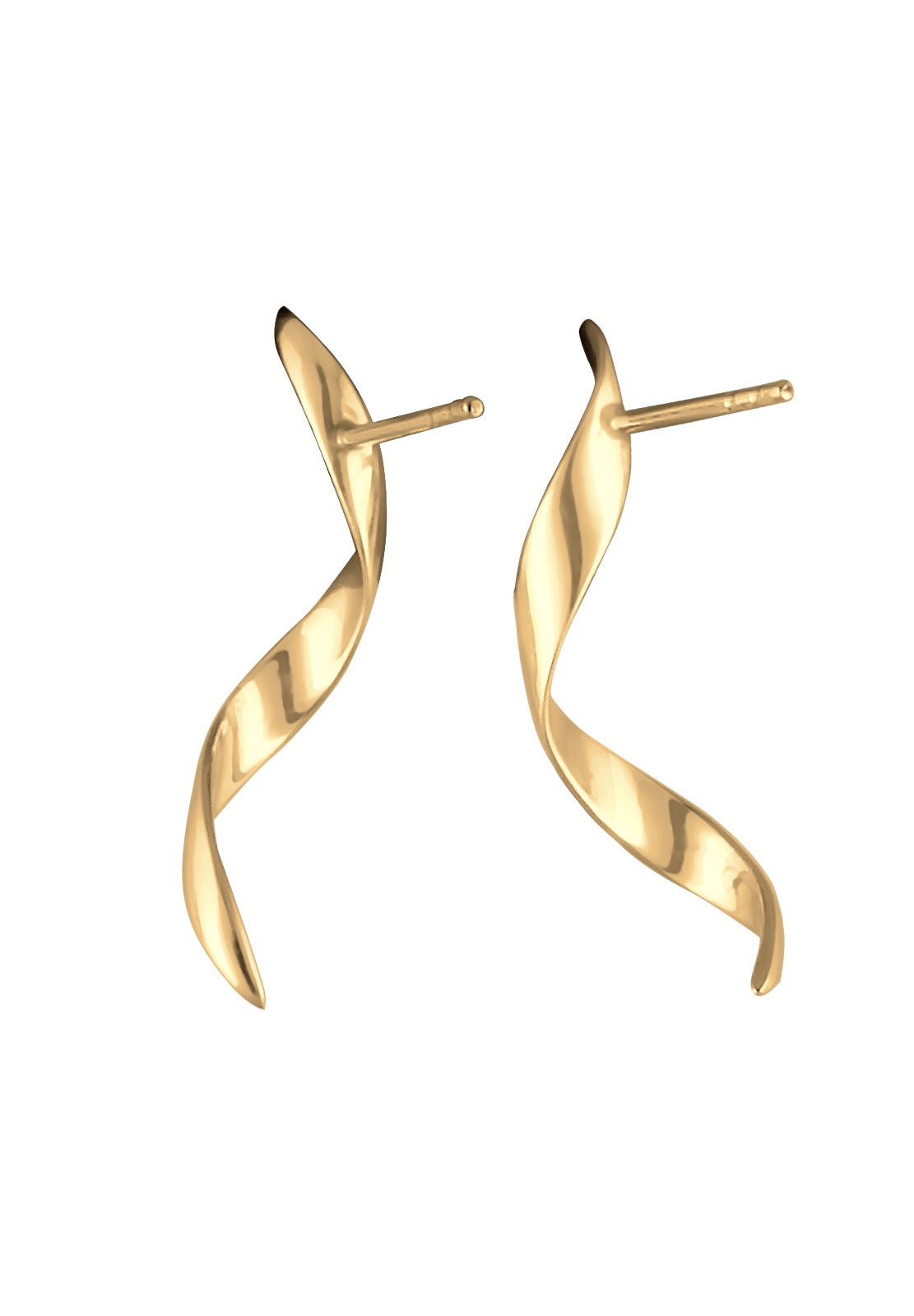 Elli Paar Ohrstecker »Ohrringe Ohrstecker Spirale 925 Sterling Silber«