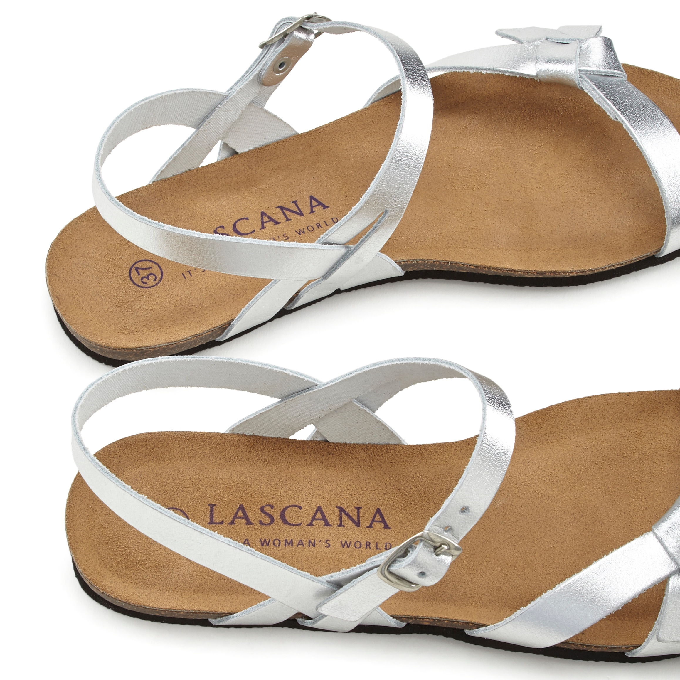 LASCANA Sandale »Sommerschuh«, Sandalette, Sommerschuh aus Leder