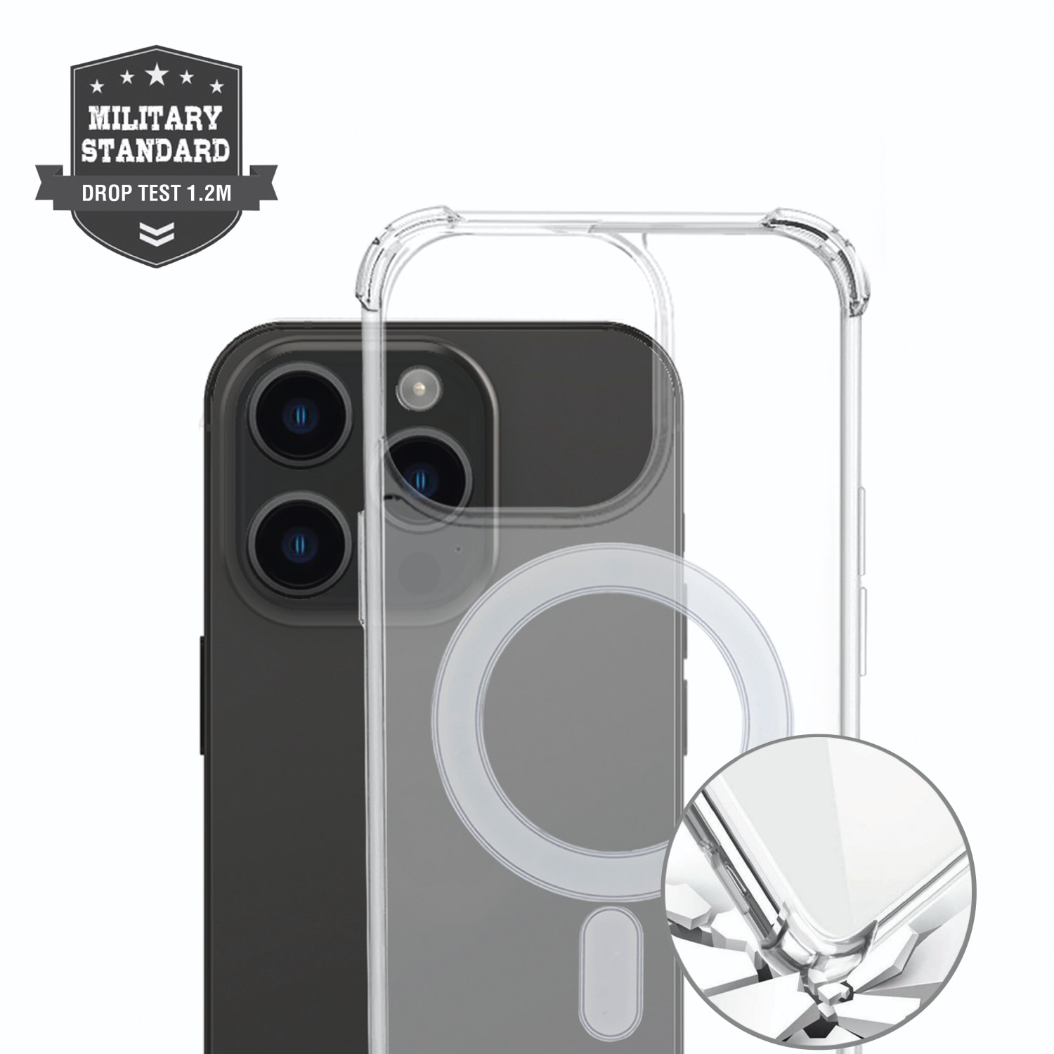 4smarts Backcover »Hybrid Case Ibiza«, Apple iPhone 15 Pro Max, für iPhone 15 Pro Max