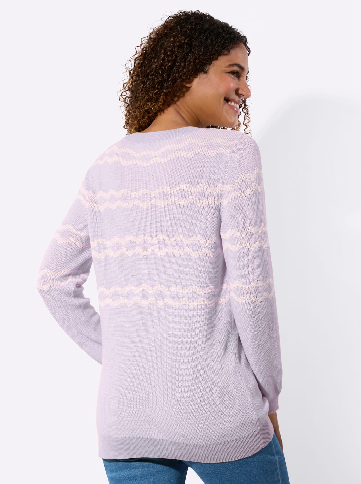 Casual Looks Rundhalspullover »Pullover«