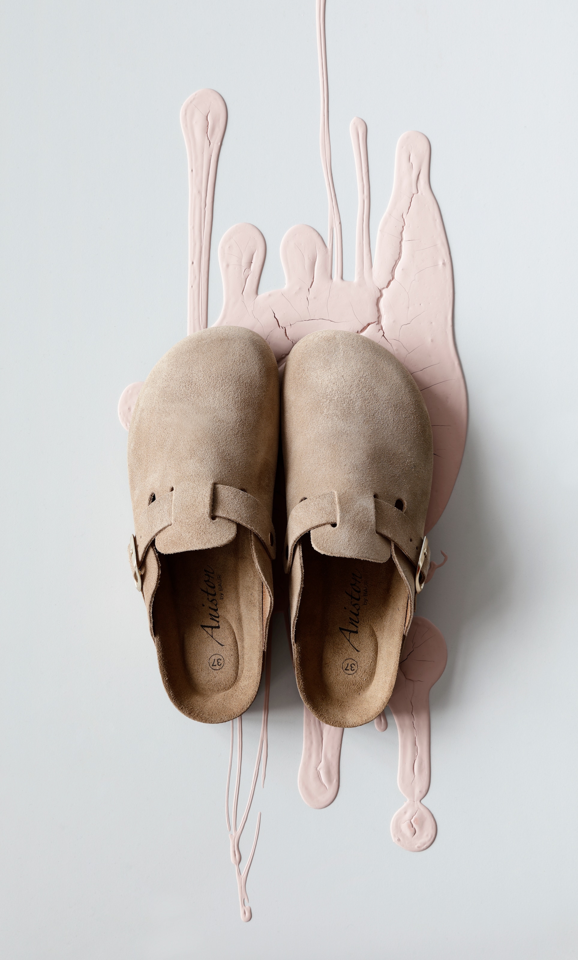 Aniston SHOES Clog, Hausschuh, Sommerschuh, mit ergonomischem Fußbett - NEUE KOLLEKTION