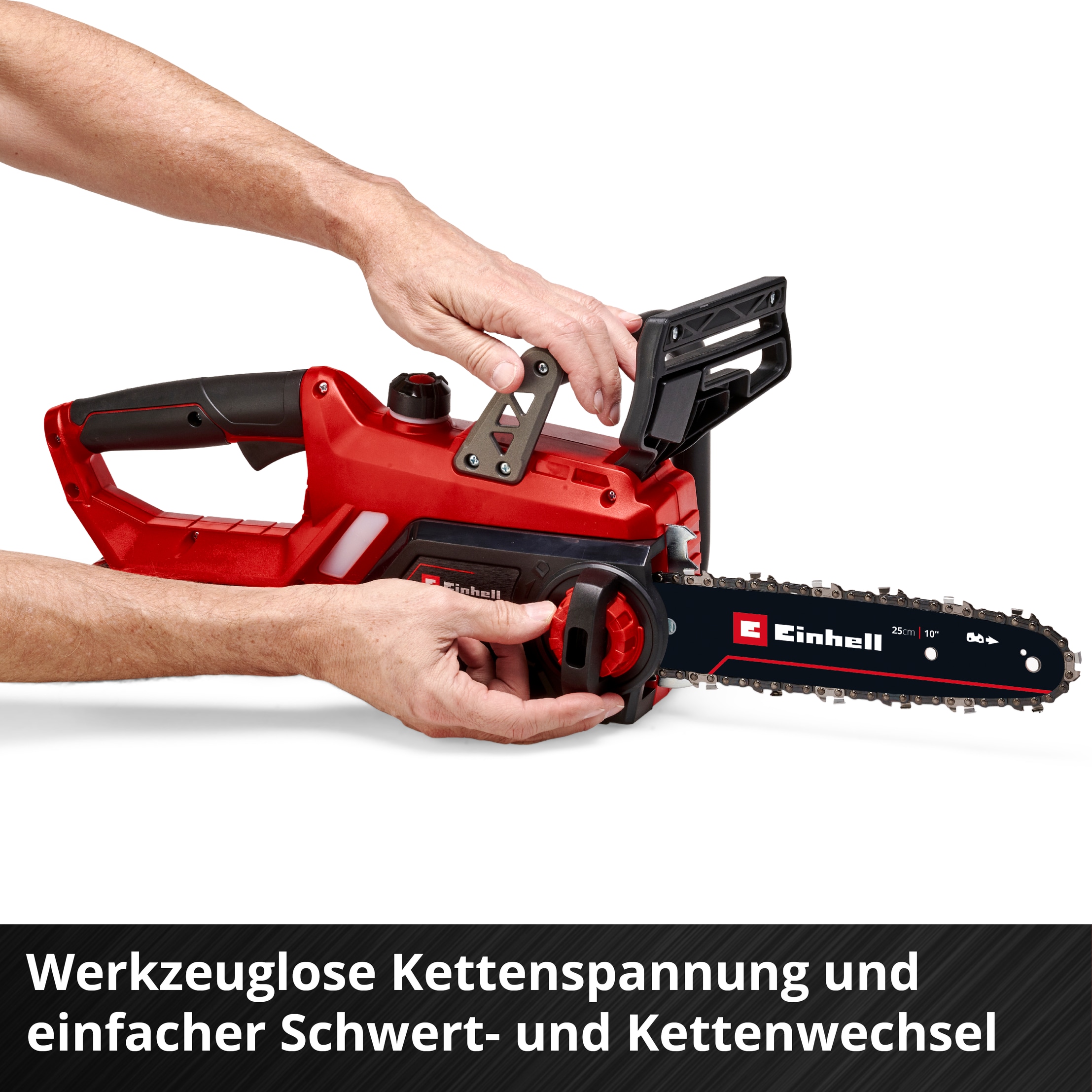 Einhell Akku-Kettensäge »GE-LC 18/25-1 Li Kit (1x3,0Ah)«, (6 tlg.)