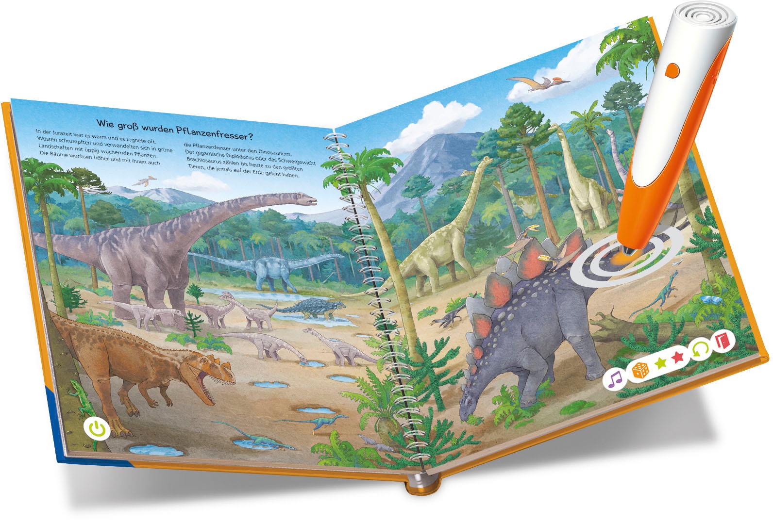 Ravensburger Buch »tiptoi® Wir entdecken die Dinosaurier«, Made in Germany; FSC® - schützt Wald - weltweit