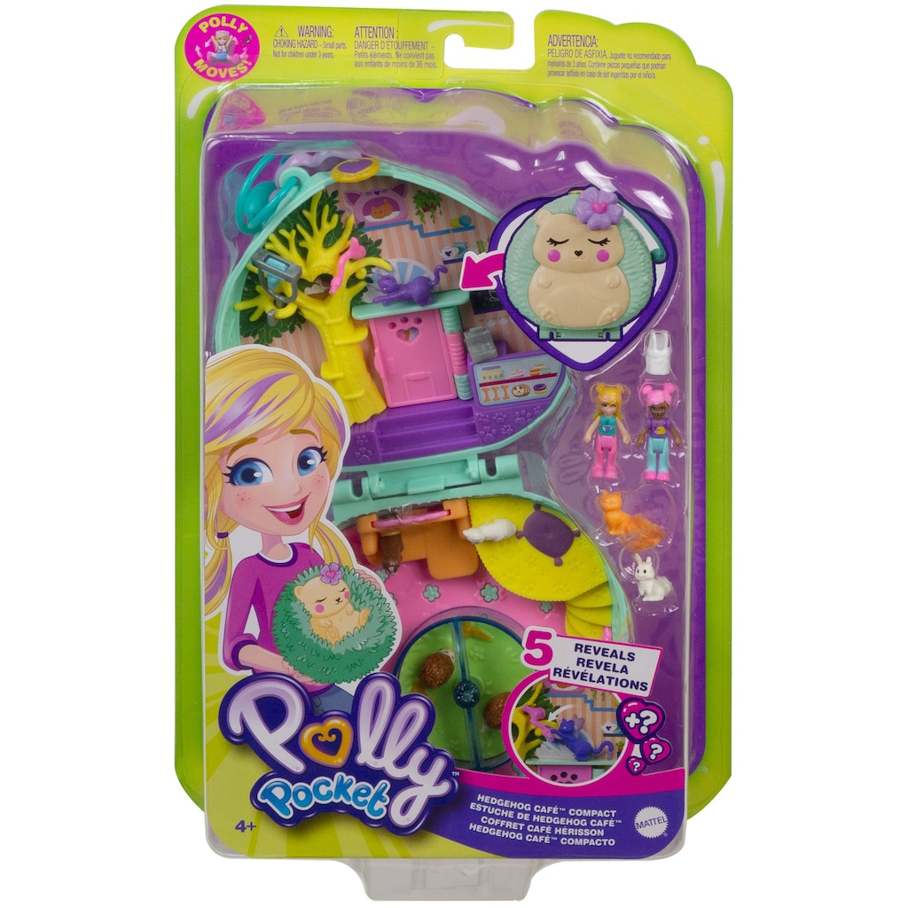 Polly Pocket Spielwelt »Igel-Café Schatulle«