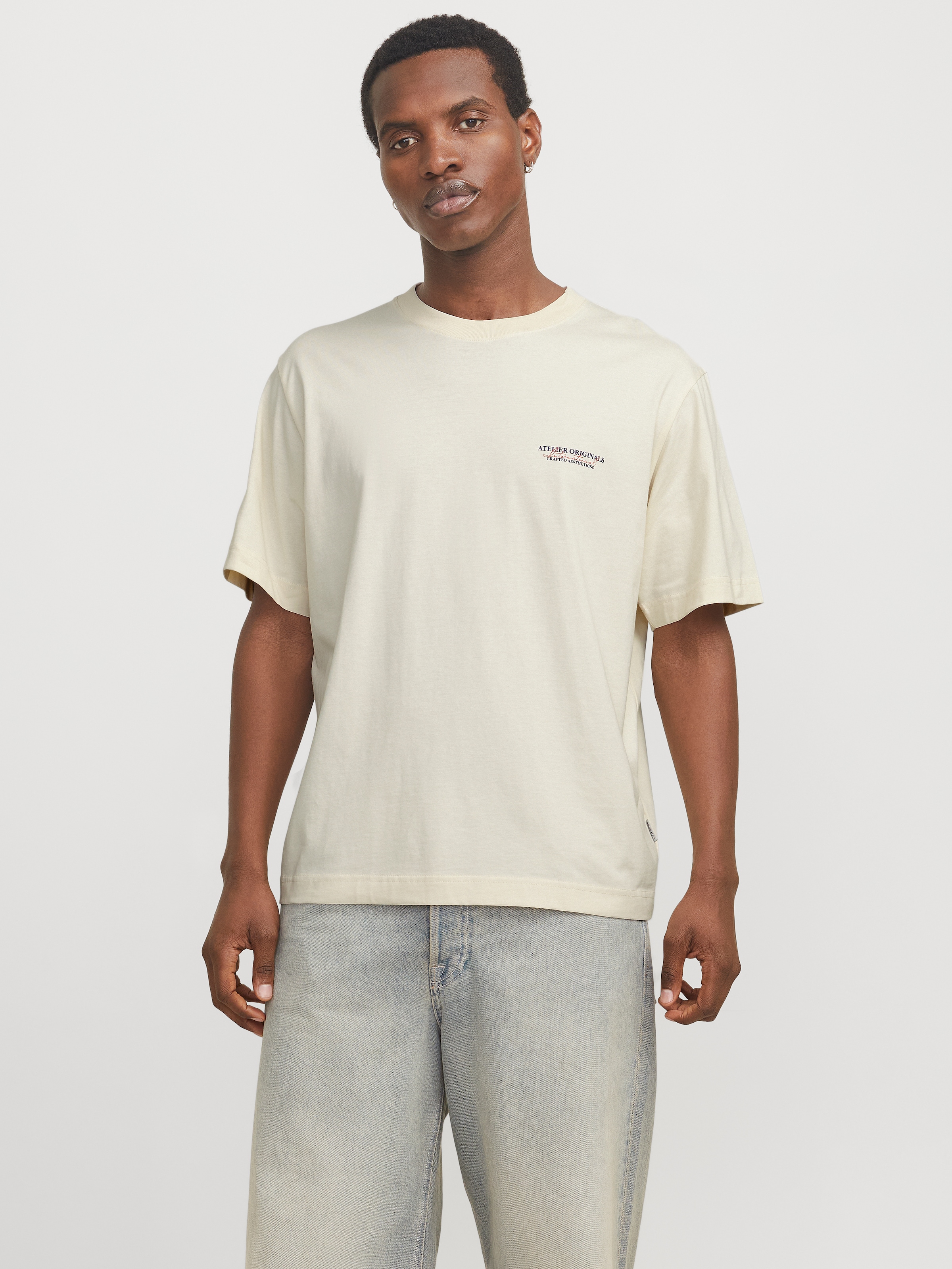 Jack & Jones T-Shirt »JORISLINGTON TYPE TEE SS CREW NECK SN«