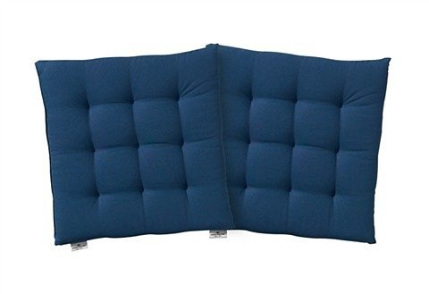 TOM TAILOR HOME Sitzkissen »Dove«, TOM TAILOR unifarbenes, abgestepptes Sitzkisssen DOVE, 2er Pack