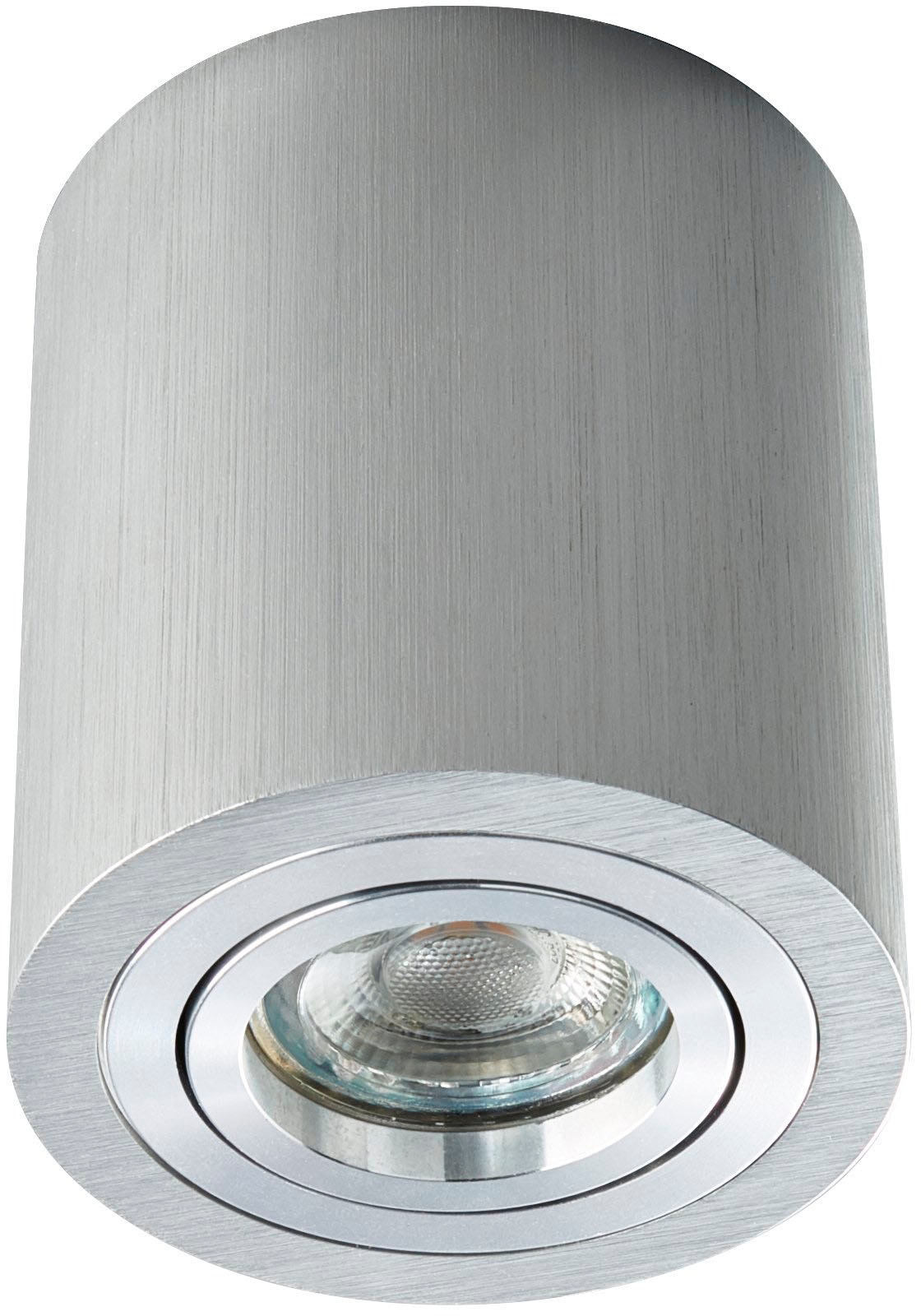 HEITRONIC Deckenleuchte »ADL9301«, 1 flammig, Leuchtmittel GU10 | ohne Leuchtmittel, Aufbauleuchte,Aufbaulampe, für Esszimmer, Flur, Wohnzimmer, schwenkbar