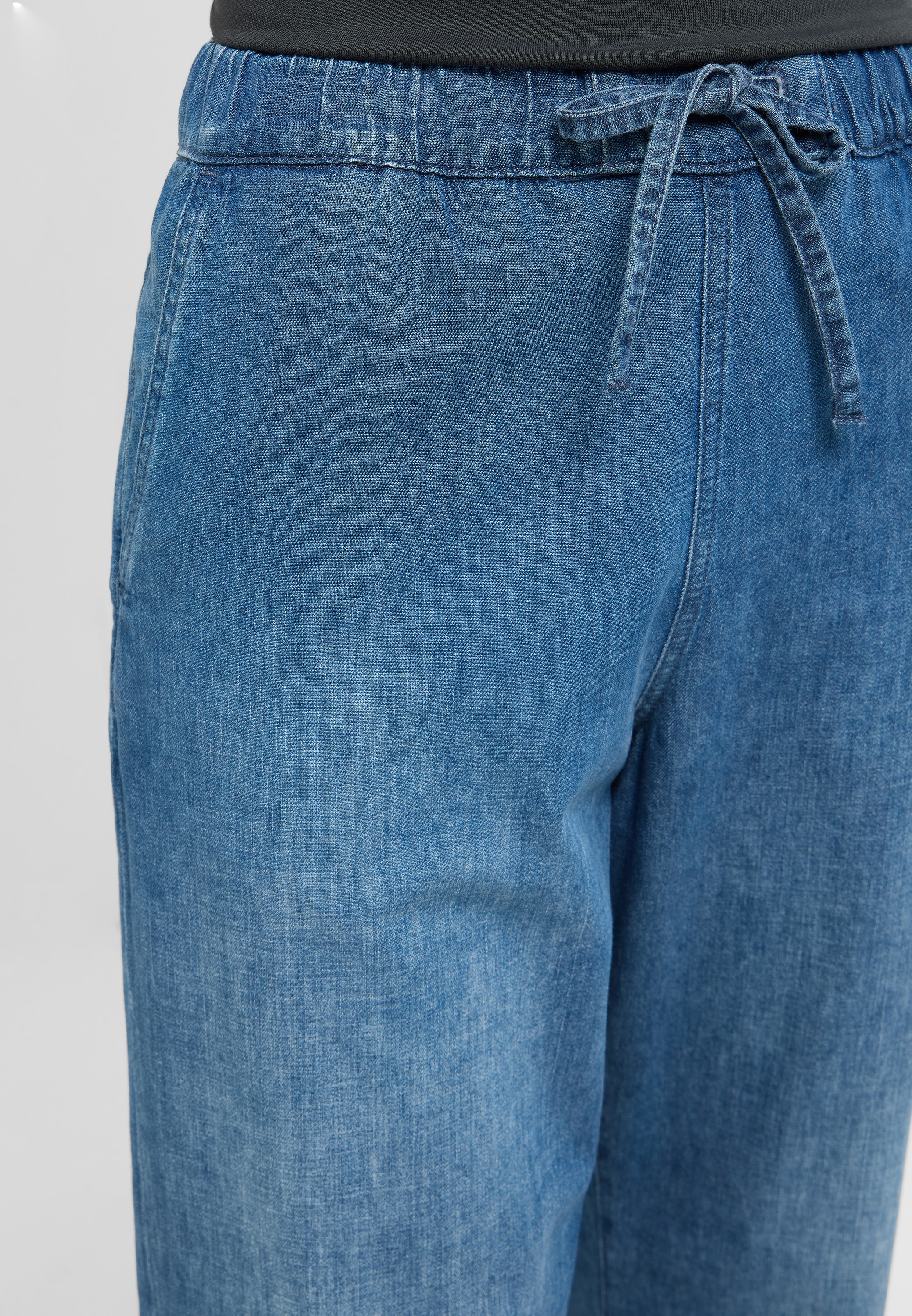 MUSTANG Weite Jeans »Damen Style Madison Wide Drawstring ULW«