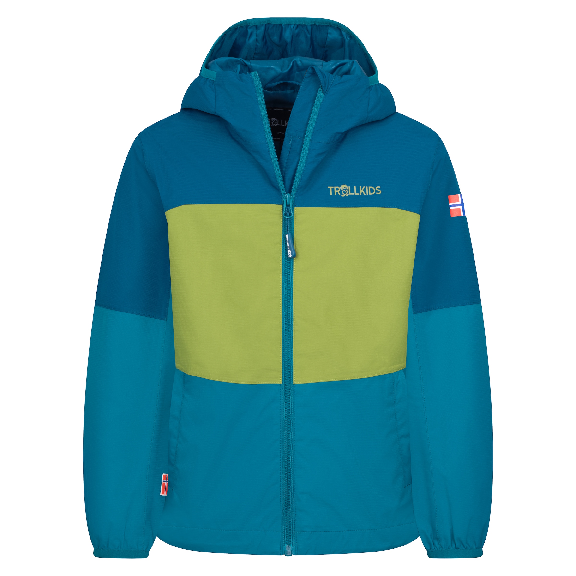 TROLLKIDS Regenjacke »KIDS BJORDAL JACKET« Übergangsjacke für Kinder und Jugendliche, sportlicher Stil