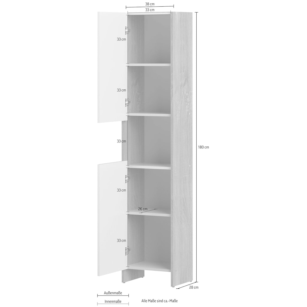 TemaHome Stauraumschrank »Biarritz Schrank«