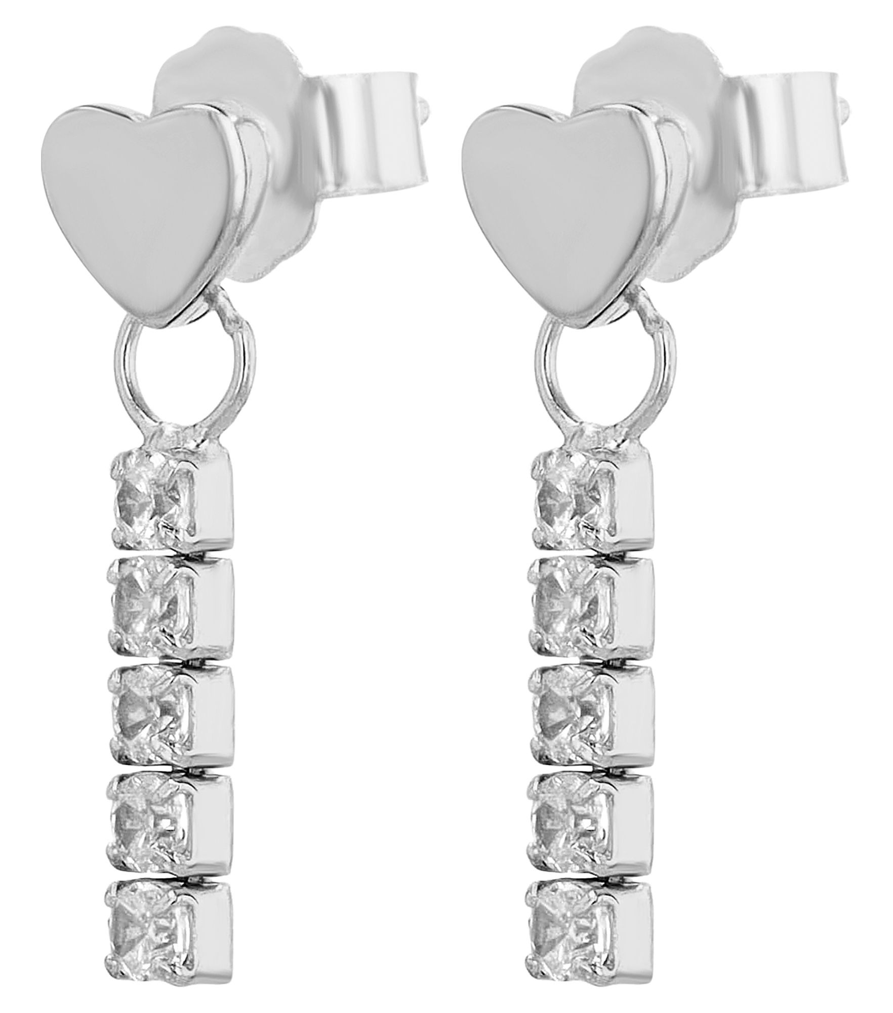 Adelia´s Herzanhänger »Damen Anhänger ¿ Herz Herzanhänger aus 925 Silber«