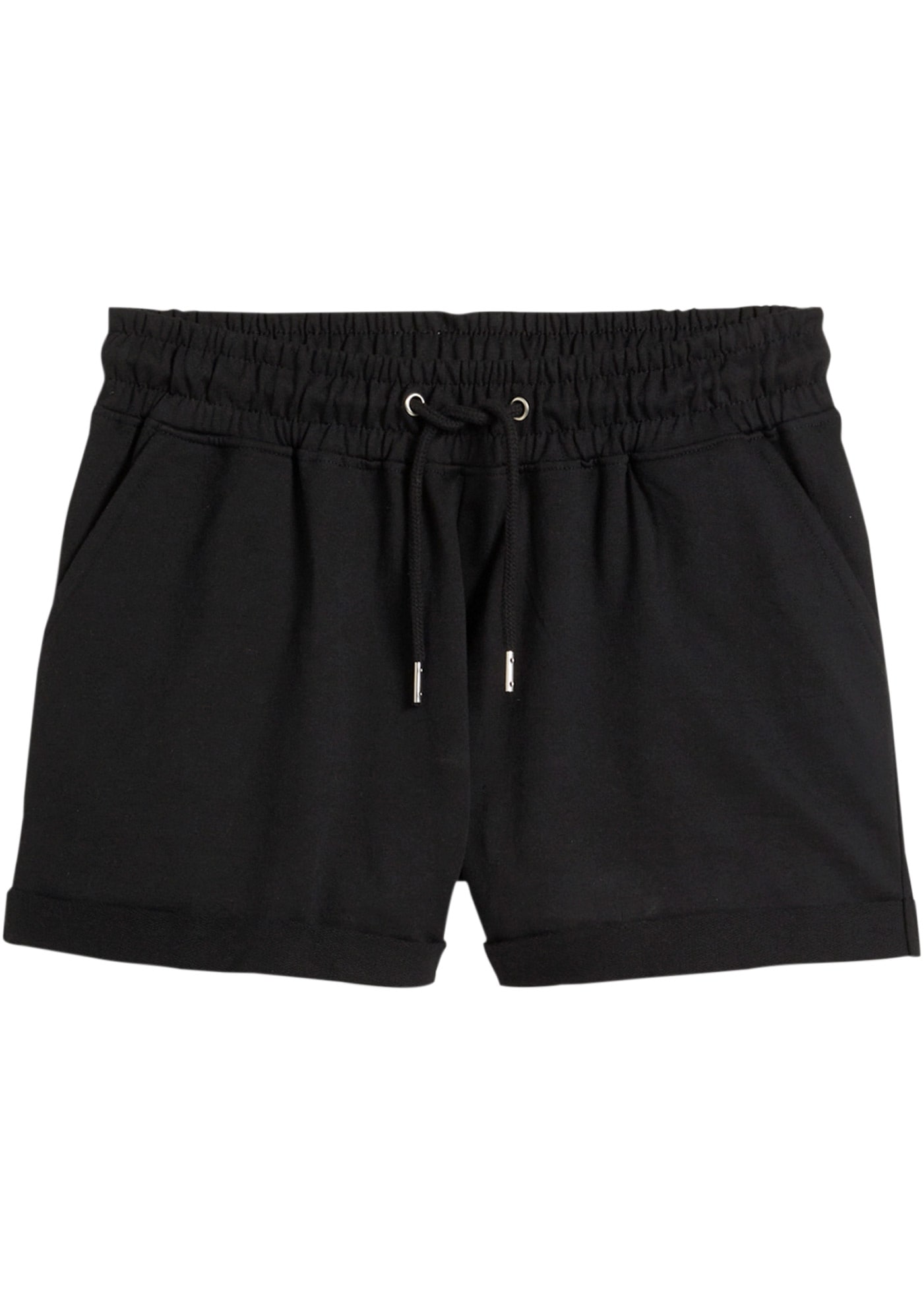 bonprix Sweatshorts  aus Baumwolle und Polyester, regular fit, mit Eingrifftaschen