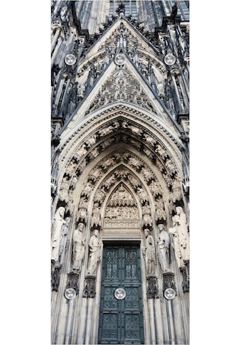 queence Garderobenleiste »Kathedrale«, mit 6 Haken, 50 x 120 cm kaufen