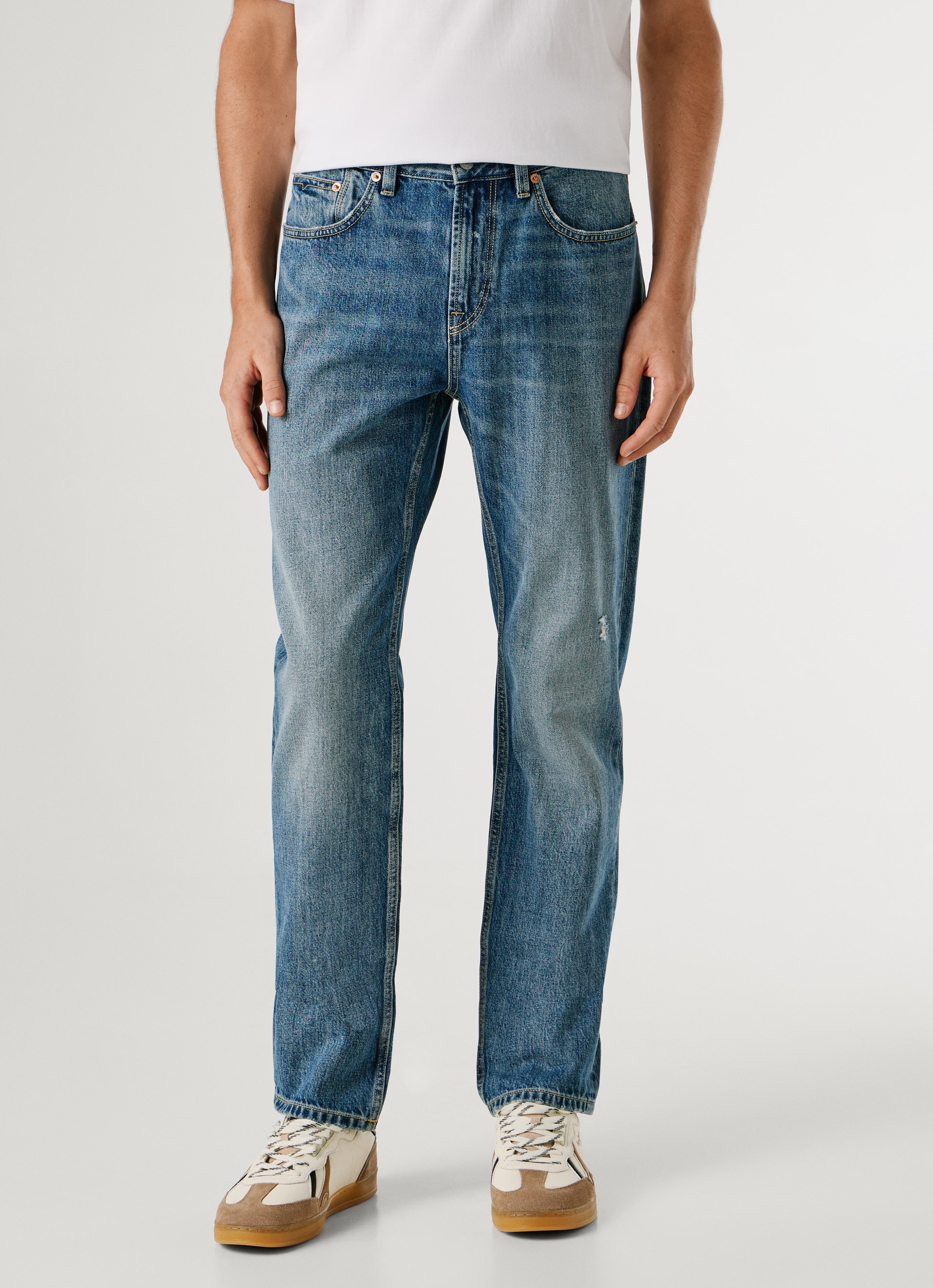 Pepe Jeans 5-Pocket-Jeans »BYRON FS MIDNIGHT FADE« Regular Waist