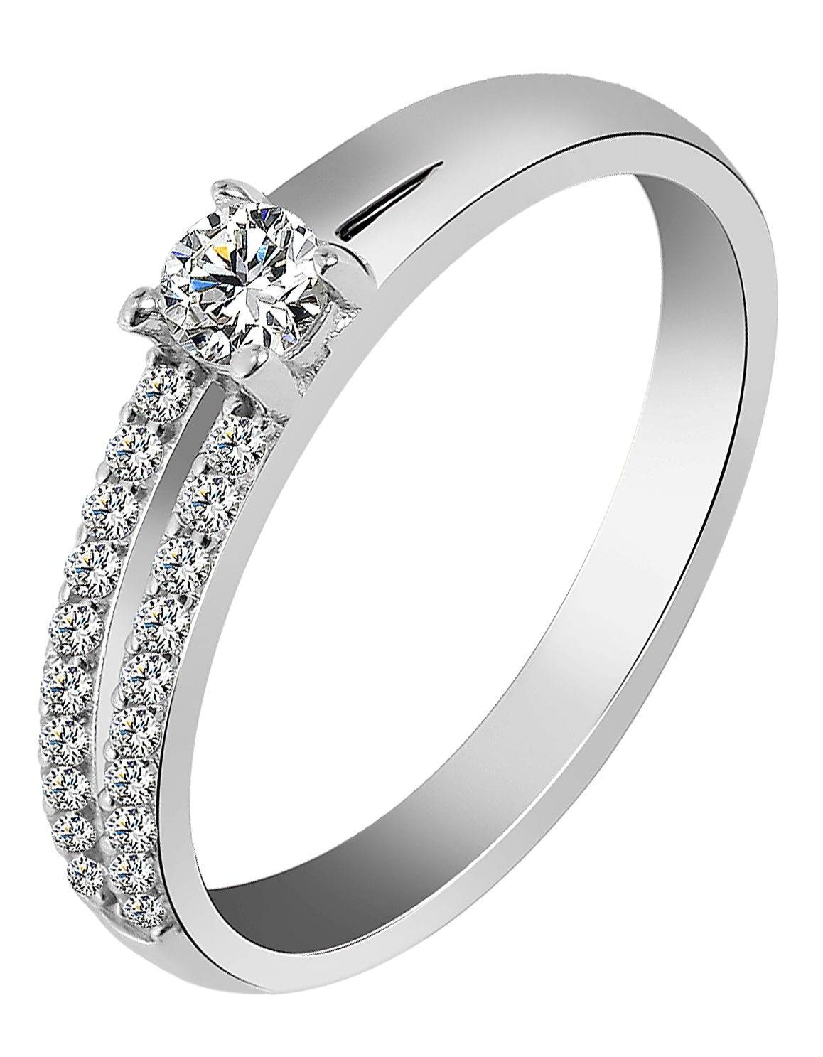 Adelia´s Fingerring »Damen Ring aus 925 Silber mit Zirkonia«