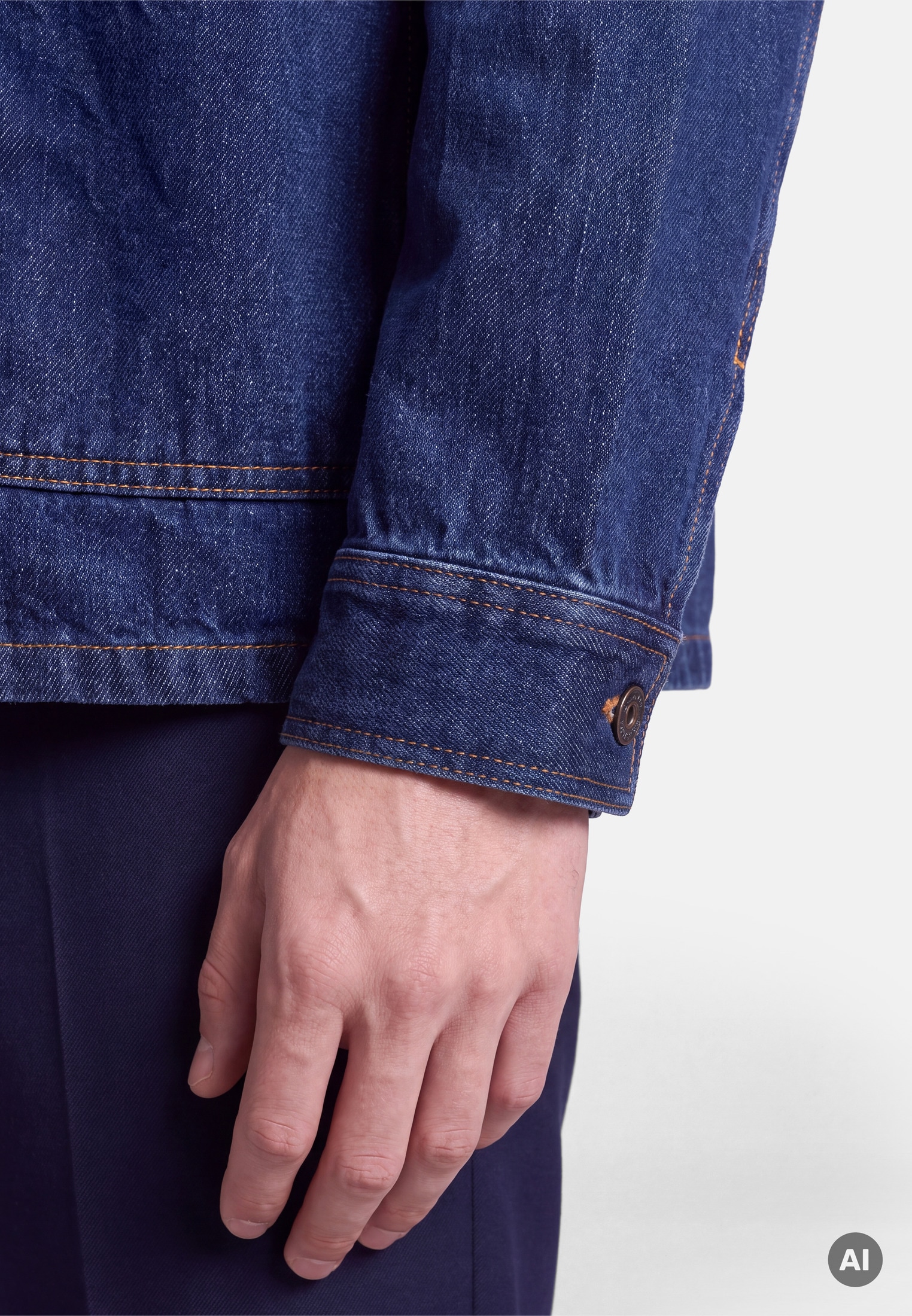 seidensticker Langarmhemd 1/1 Denim