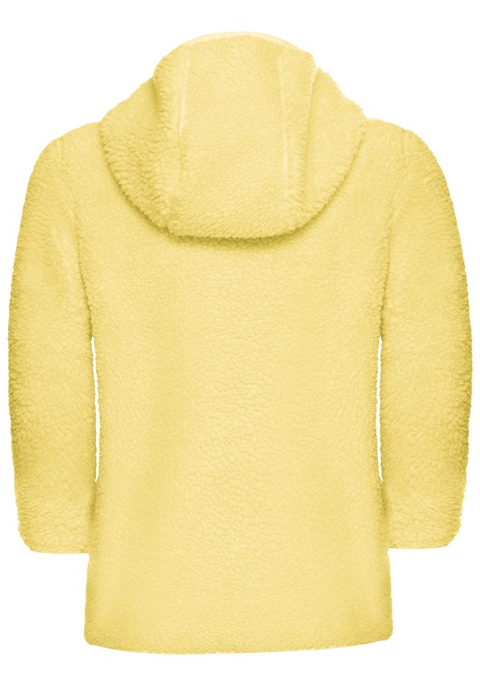 Jack Wolfskin Fleecejacke »ICE CURL HOOD JACKET K«, mit Kapuze, Wärmend, winddicht, Übergangsjacke