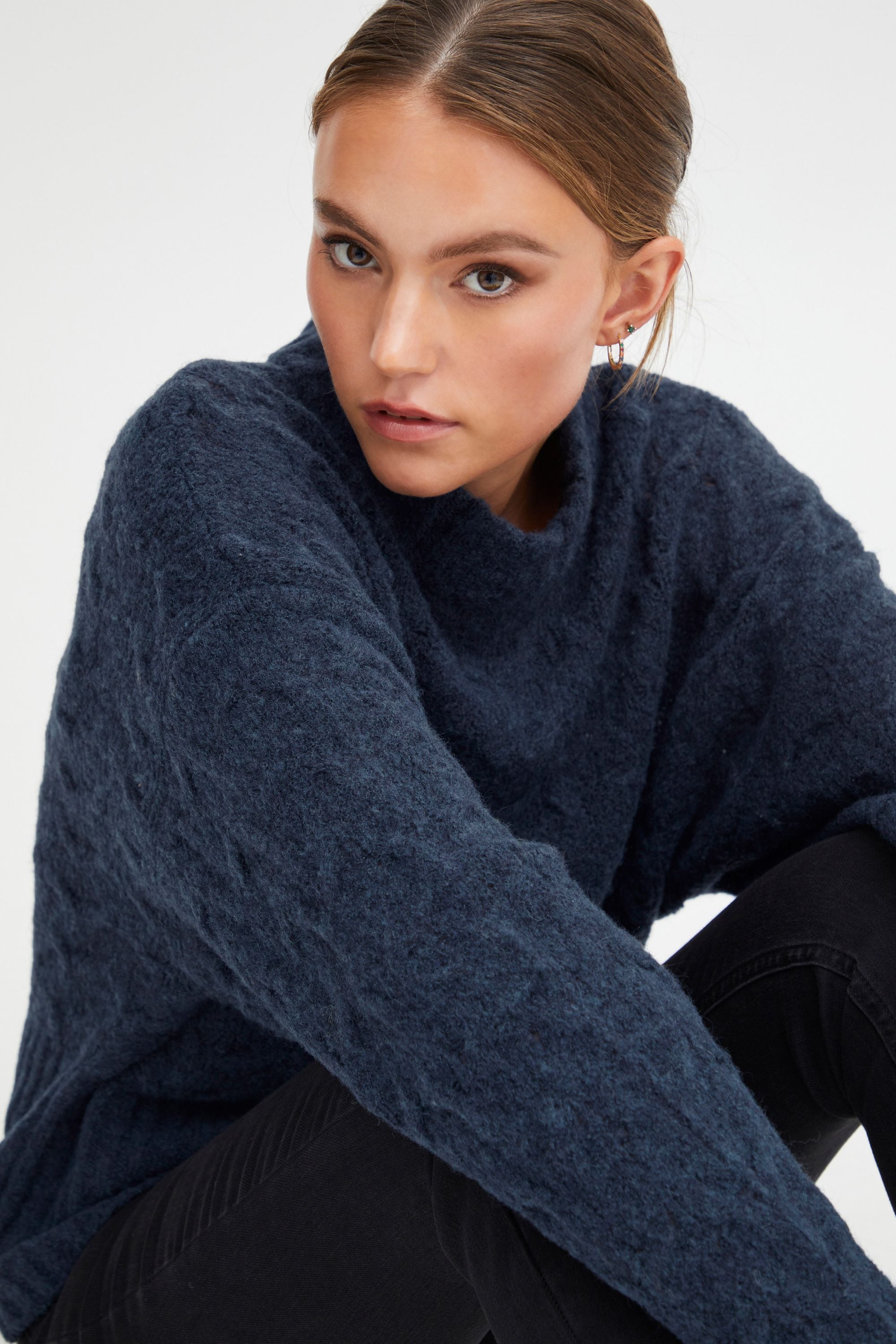 Pulz Jeans Strickfleece-Pullover »Strickpullover PZAstrid«
