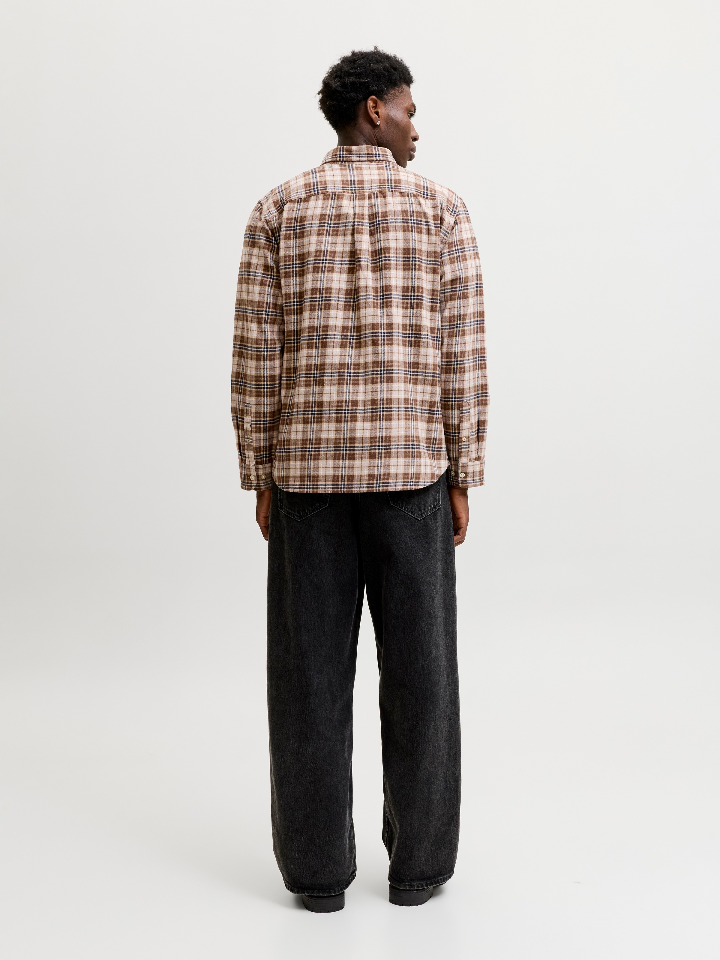 Jack & Jones Langarmhemd »JJEFIELD CHECK SHIRT LS SN« Baumwolle, normal geschnitten