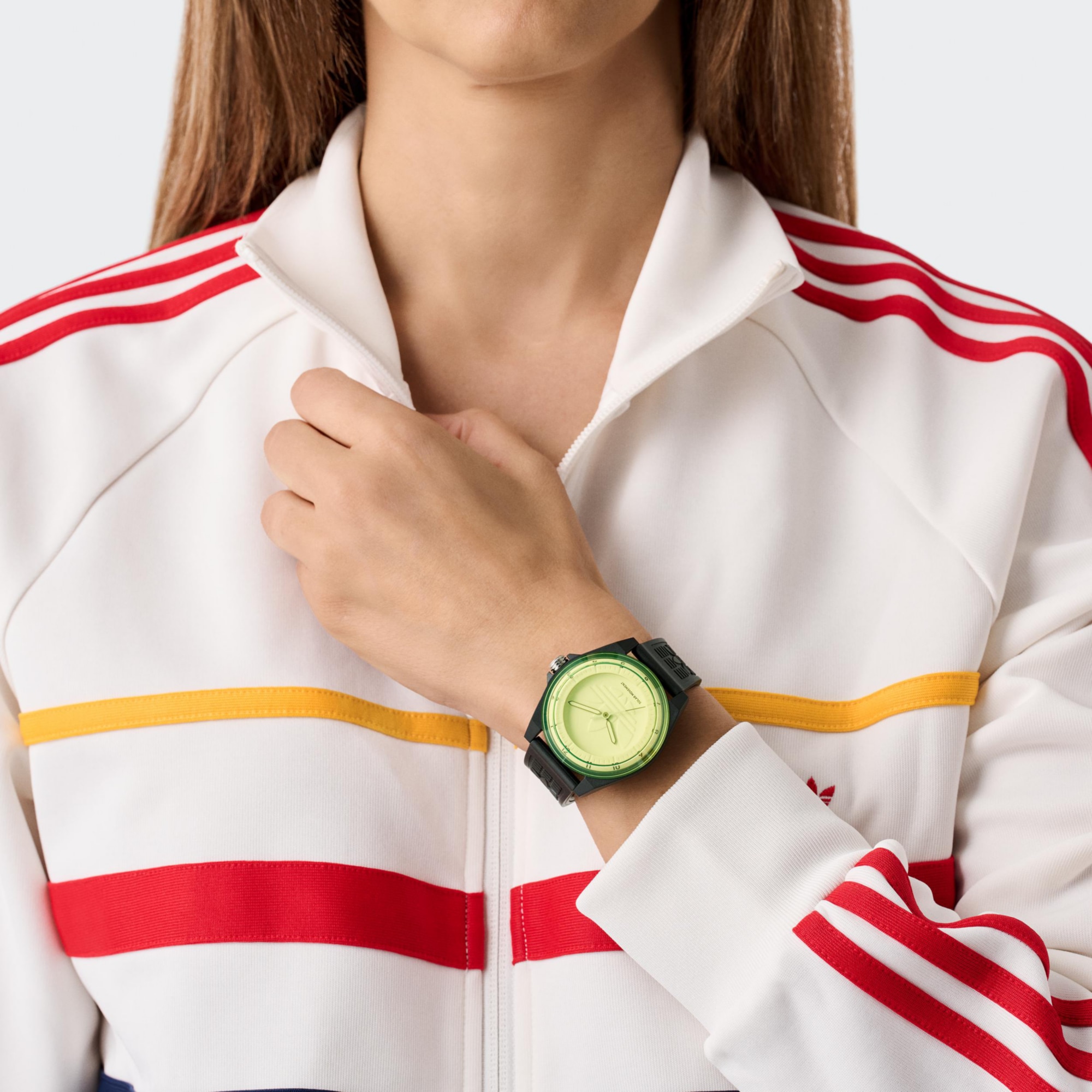adidas Originals Solaruhr »PROJECT FOUR SOLAR« Quarzuhr, Armbanduhr, Herrenuhr, Damenuhr, Resinarmband