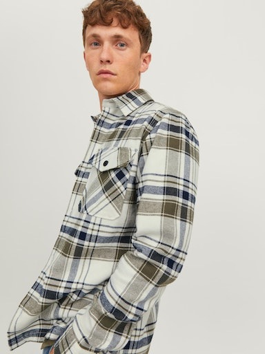 Jack & Jones Karohemd »JPRROY CHECK OVERSHIRT L/S SN«
