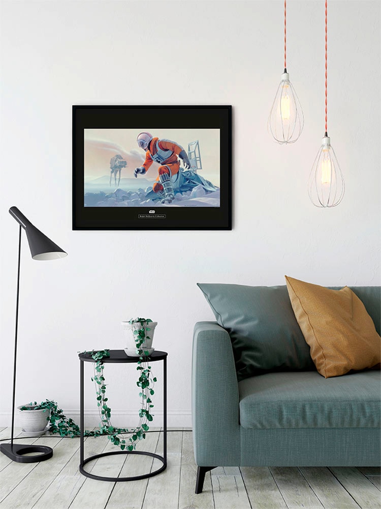 Komar Bild »Star Wars Classic RMQ Hoth Battle Pilot«, Star Wars, (1 St.), Wandbild zur Dekoration im Kinderzimmer - ohne Rahmen