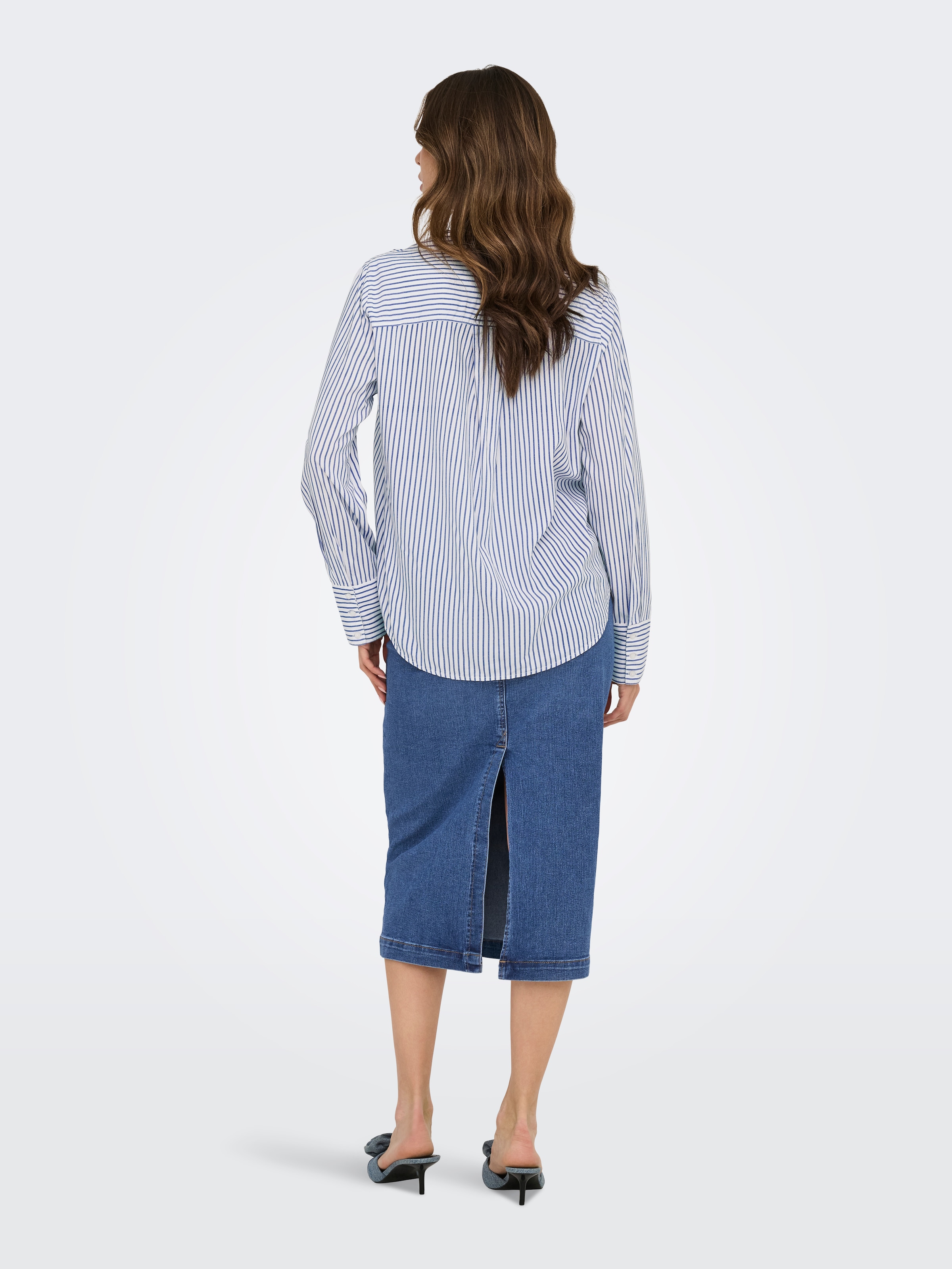 ONLY Hemdbluse »ONLBERIT LIFE L/S SHIRT WVN«
