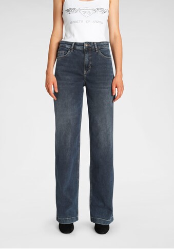 MAC Weite Jeans »Wide-Leg«, Schmale Hüfte und weites Bein kaufen