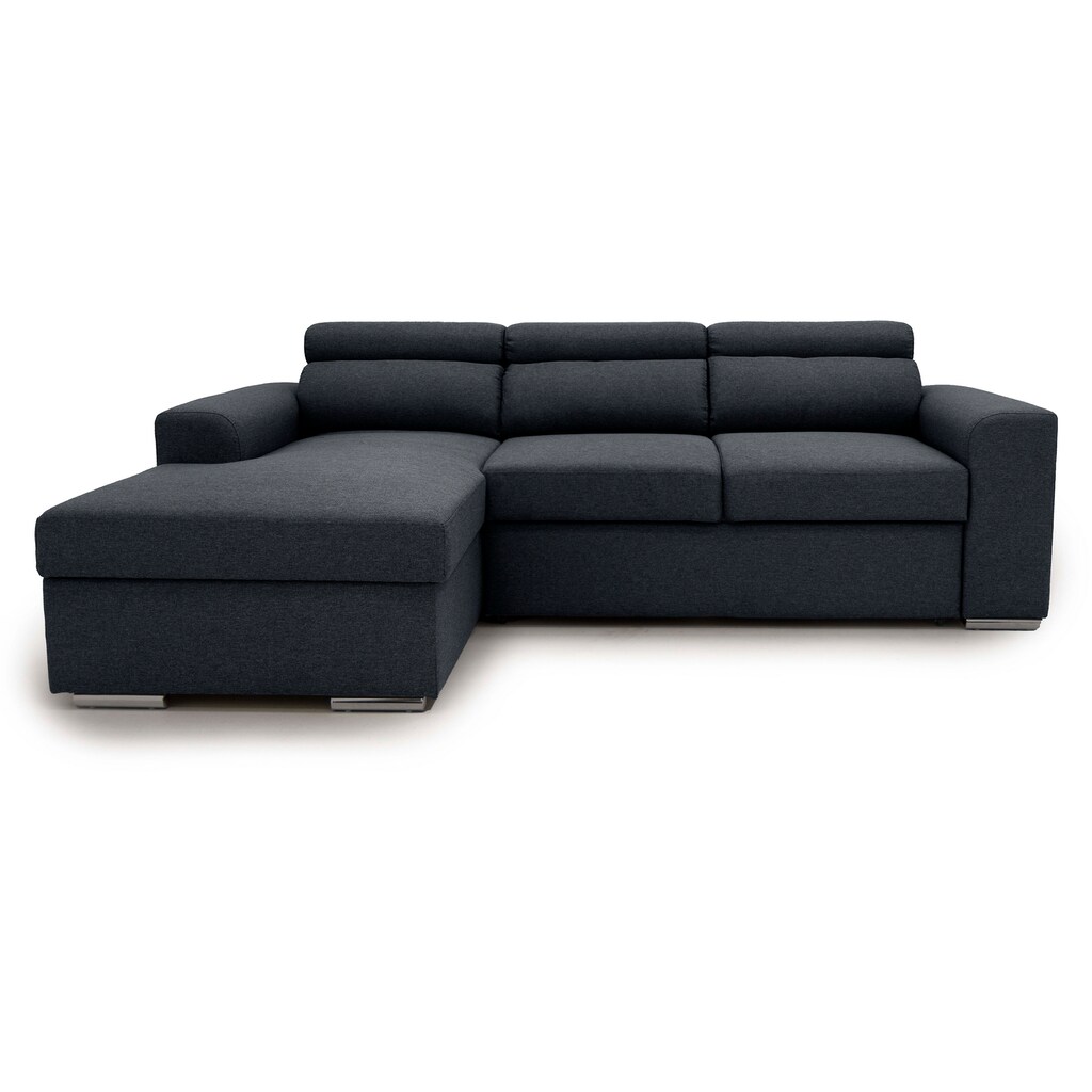 GEPADE Ecksofa »Hella«, inkl. Bettfunktion und Bettkasten