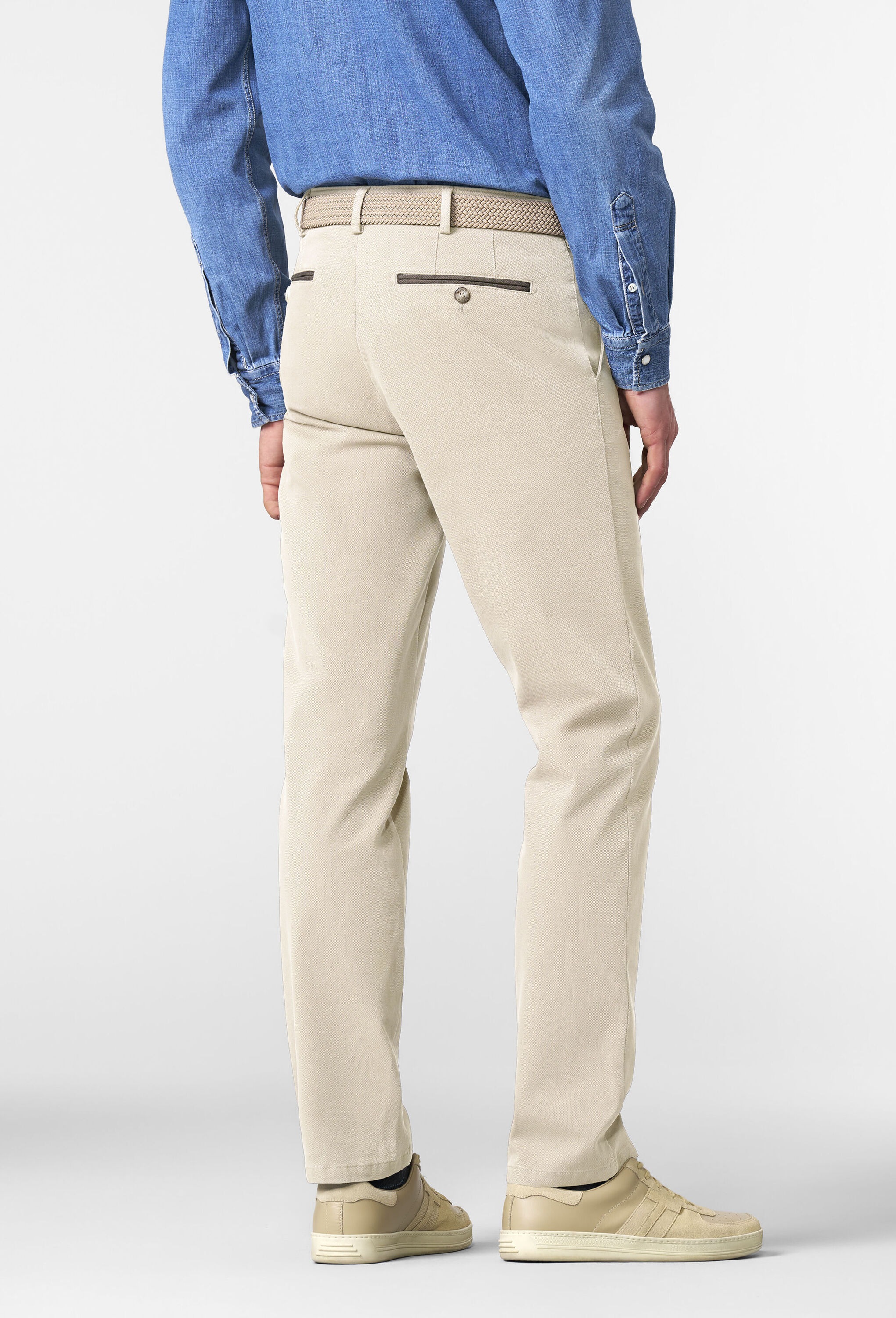 MEYER Chinohose »BONN«  aus Winter-Canvas