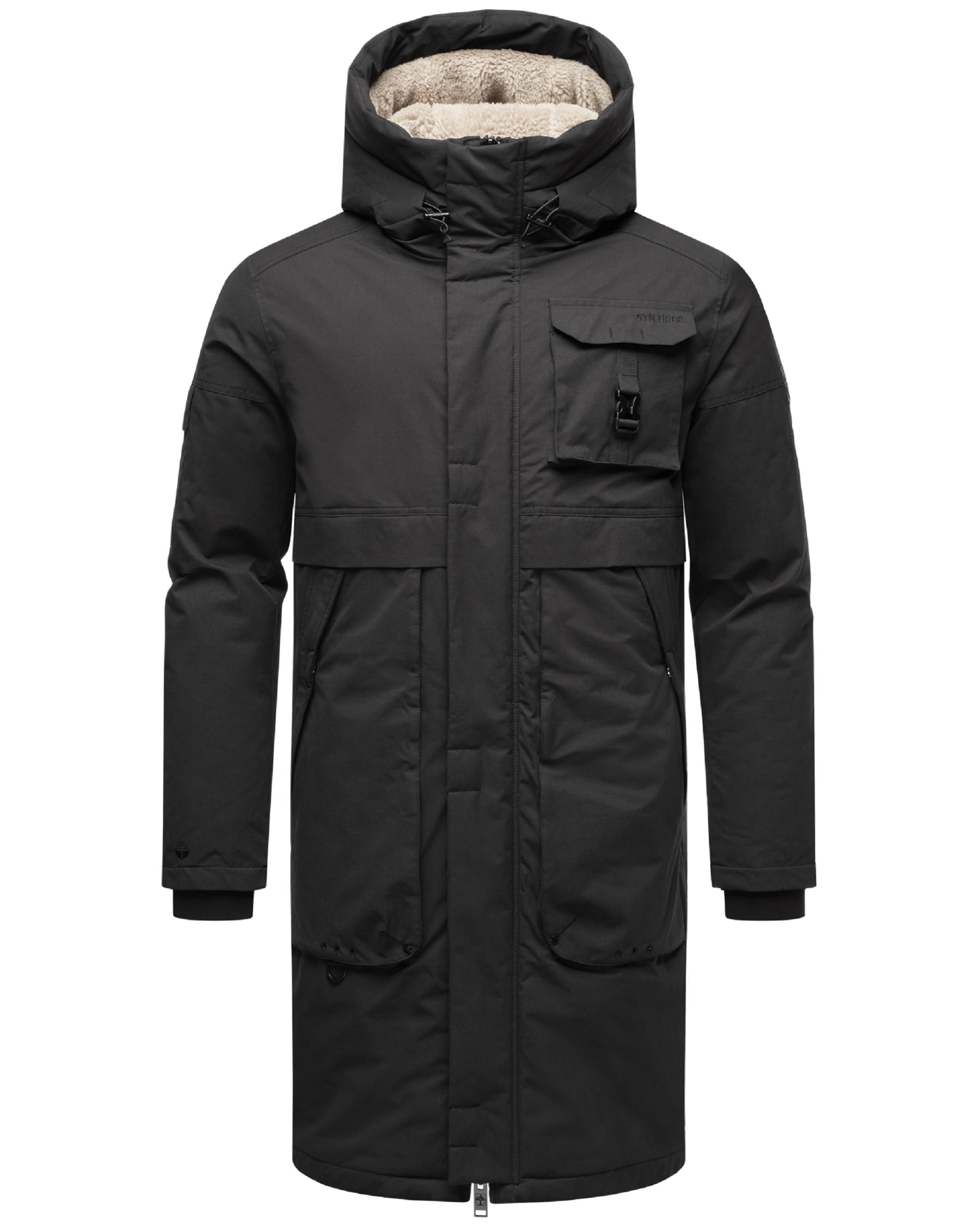 Wintermantel »Wintermantel Cyriaan XX«, Langer Herren Winterparka mit großen...