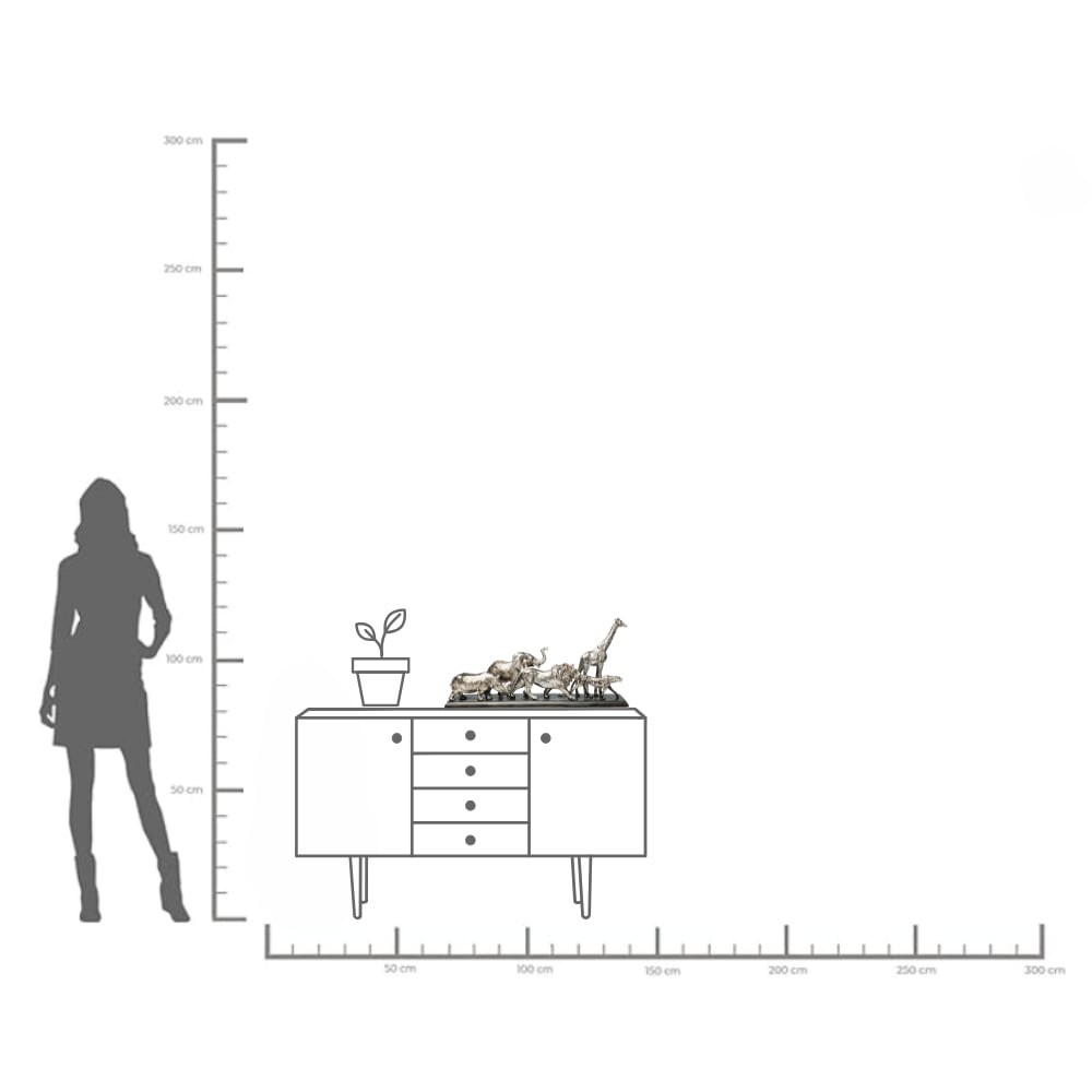 Kare Design Dekoobjekt »Animal Journey 71cm«