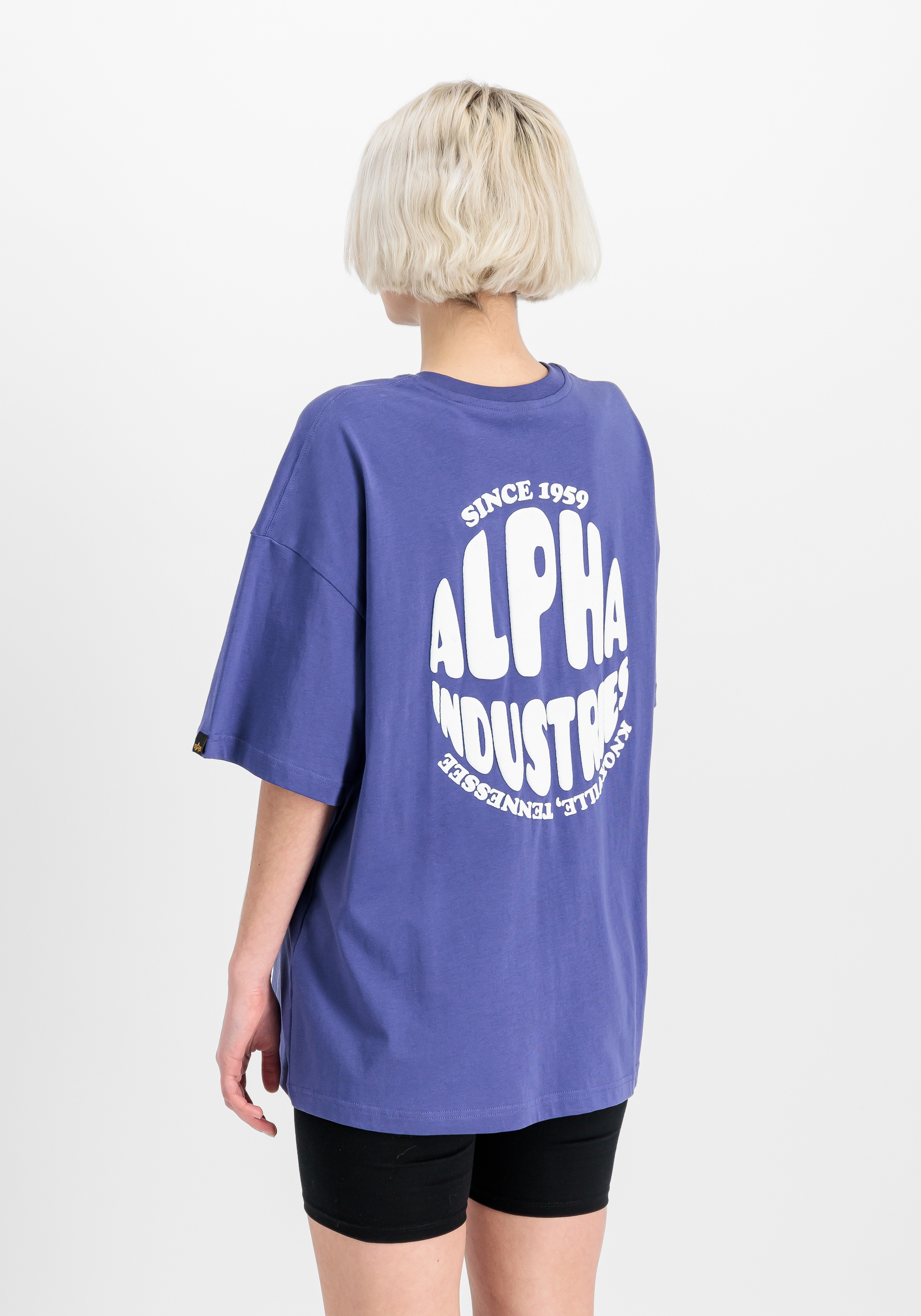 Alpha Industries T-Shirt »Alpha Industries Women - T-Shirts Logo T Back Print Women«