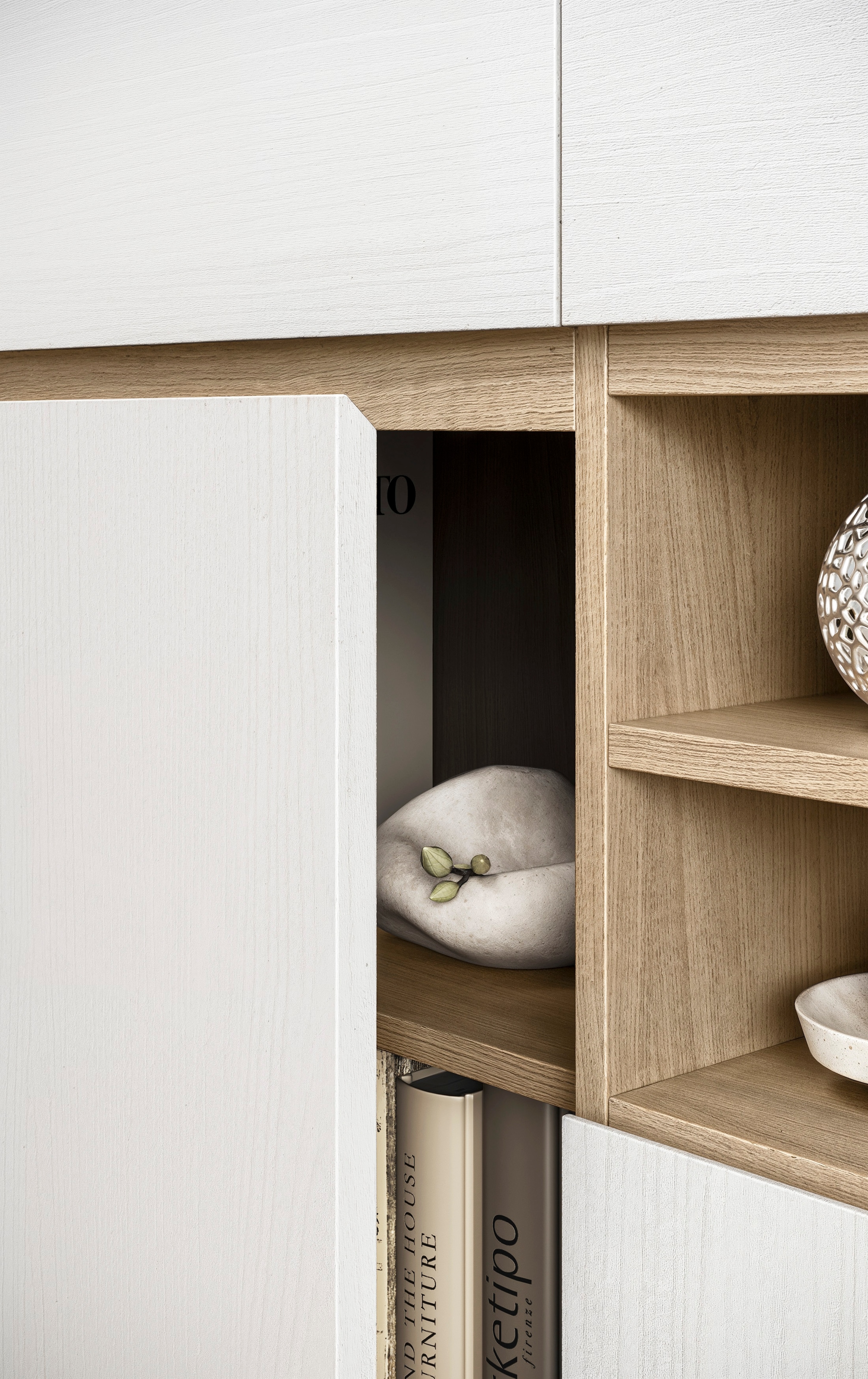 Home affaire Sideboard »Stranda, moderner Schrank, Kommode im Scandi-Style, 198 cm breit«, elegante Rahmenoptik, ausreichend Stauraum, vielseitig einsetzbar