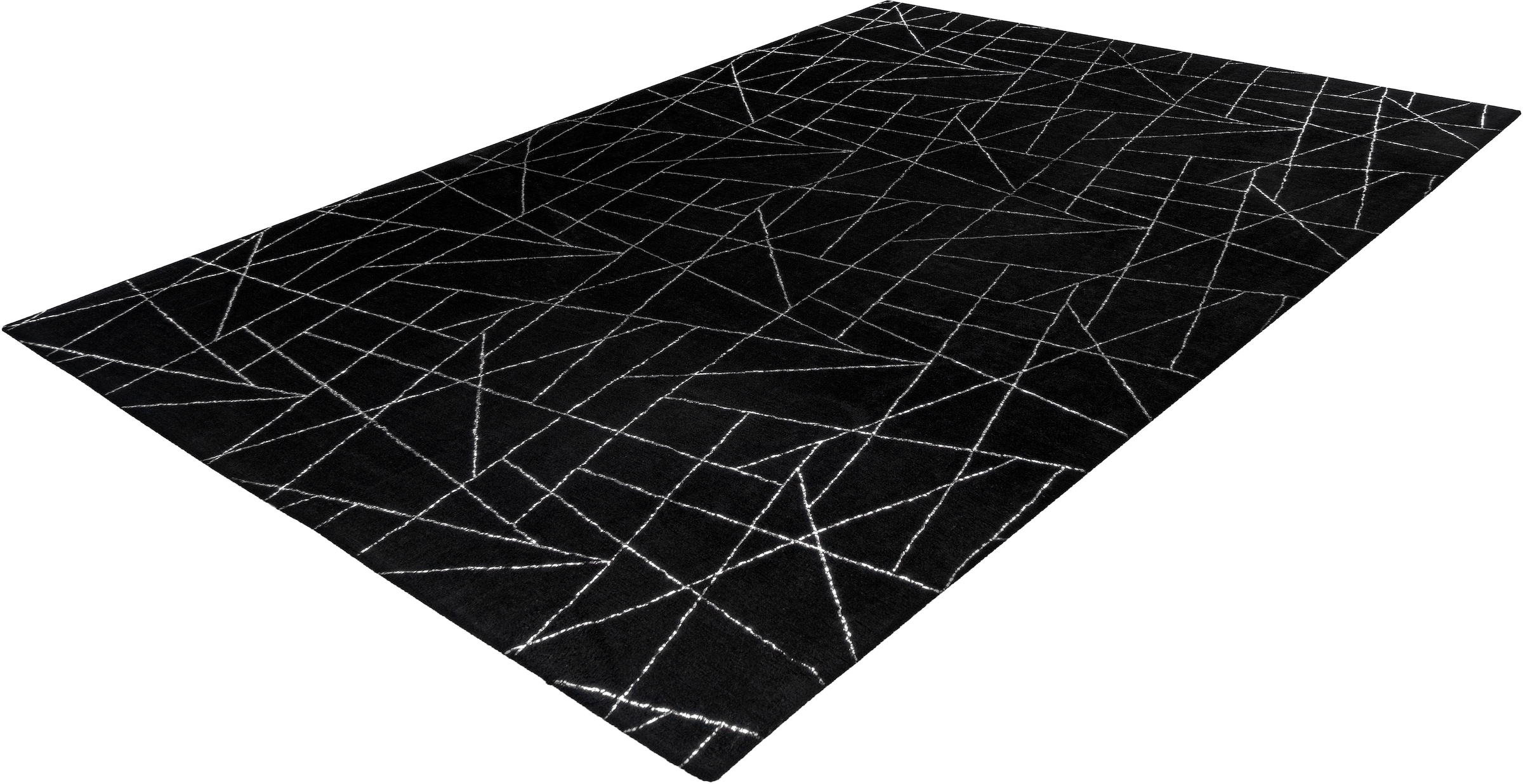 me gusta Teppich »Bijou 125« rechteckig 20 mm Höhe Glanz Effekt, weicher Flor, Wohnzimmer, Schlafzimmer