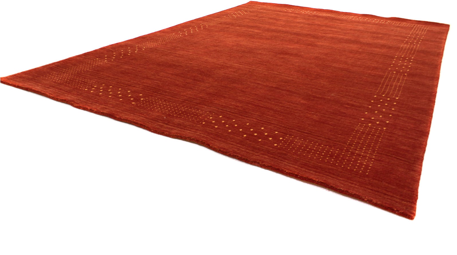 morgenland Wollteppich »Nova - Gabbeh Teppich - Loribaft Perser«, quadratisch, 1,5 mm Höhe, Flachgewebe