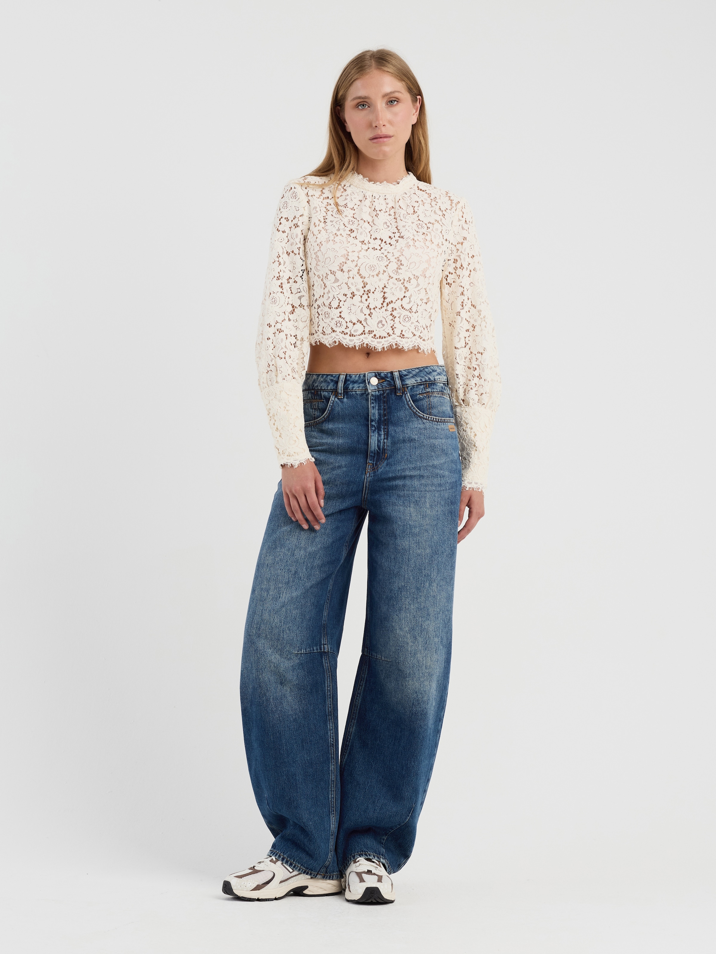 GANG Loose-fit-Jeans »94SARINA LONG« Long = 4 cm länger, Baggy Fit